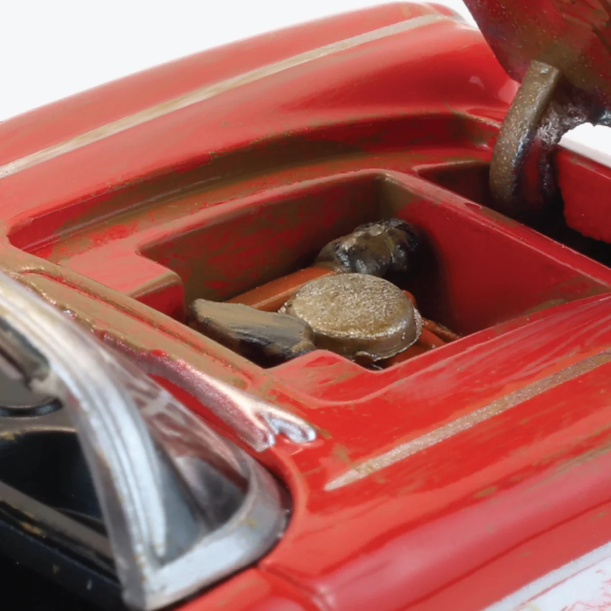 1958 Chevrolet Corvette - Rick Hendrick Owned VIN #00001 Unrestored (Hobby Exclusive) 1:64 Die-Cast - Image 10