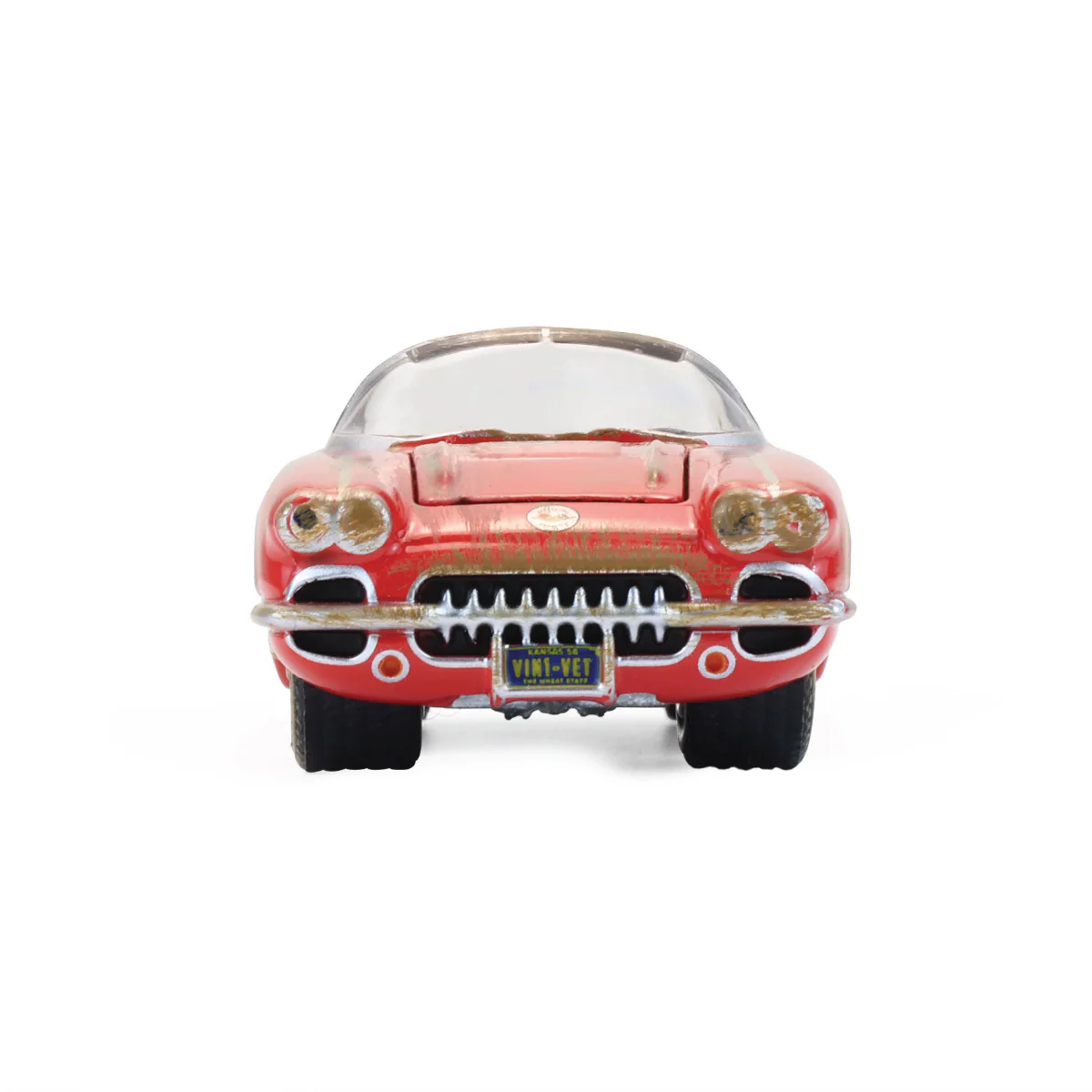 1958 Chevrolet Corvette - Rick Hendrick Owned VIN #00001 Unrestored (Hobby Exclusive) 1:64 Die-Cast - Image 4