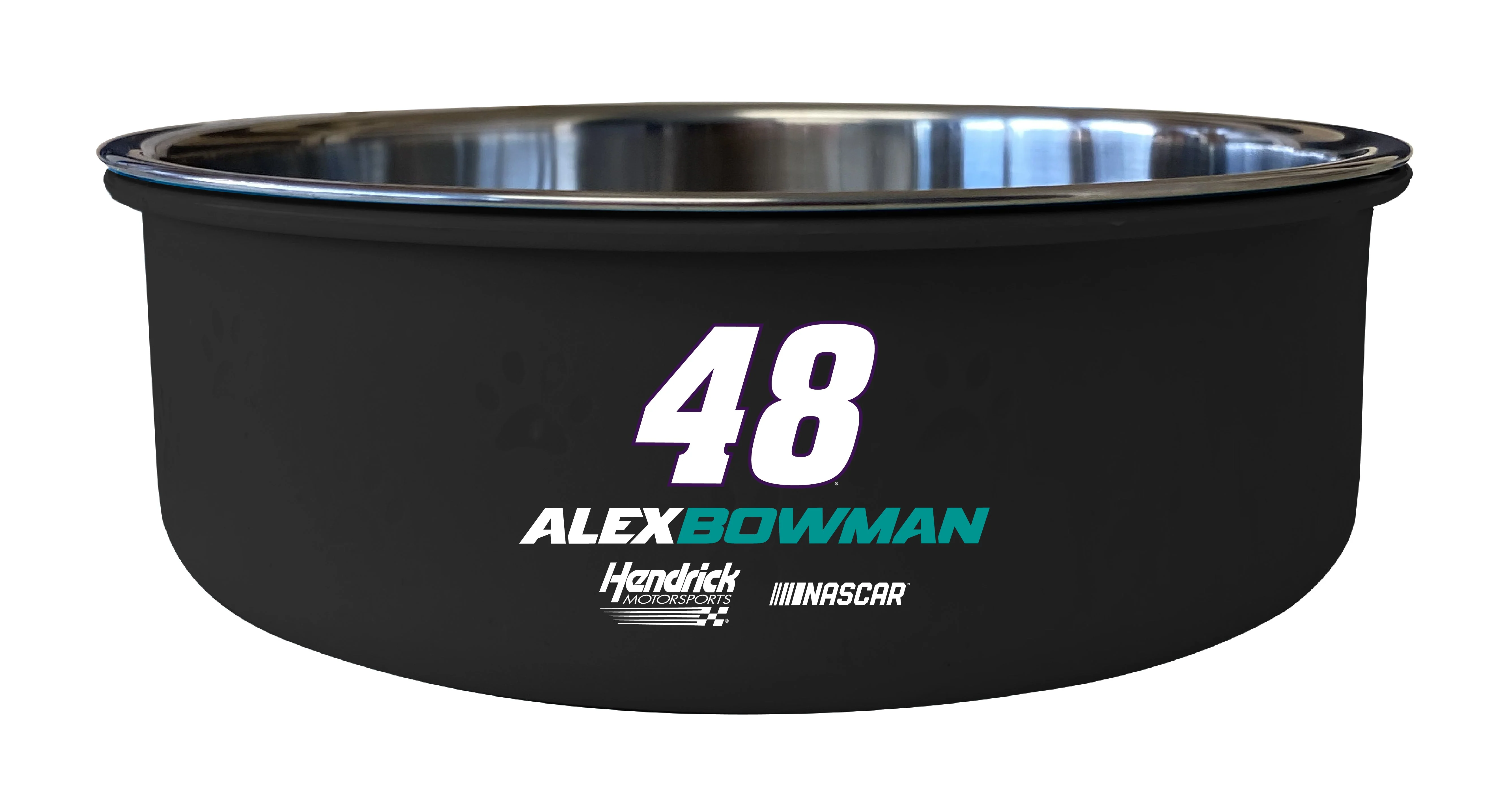 Alex Bowman #48 Officially Licensed 5"x2.25" Pet Bowl