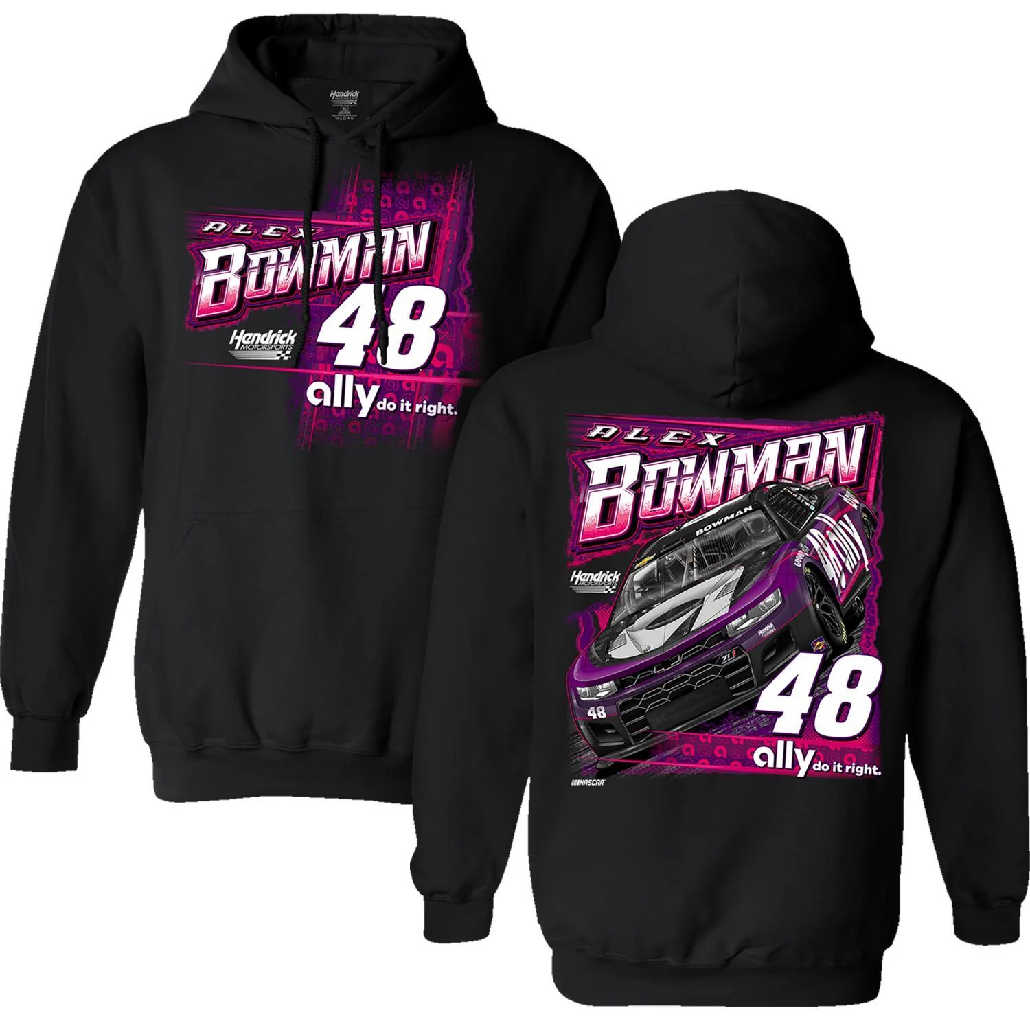 Alex Bowman #48 2025 Ally Hoodie