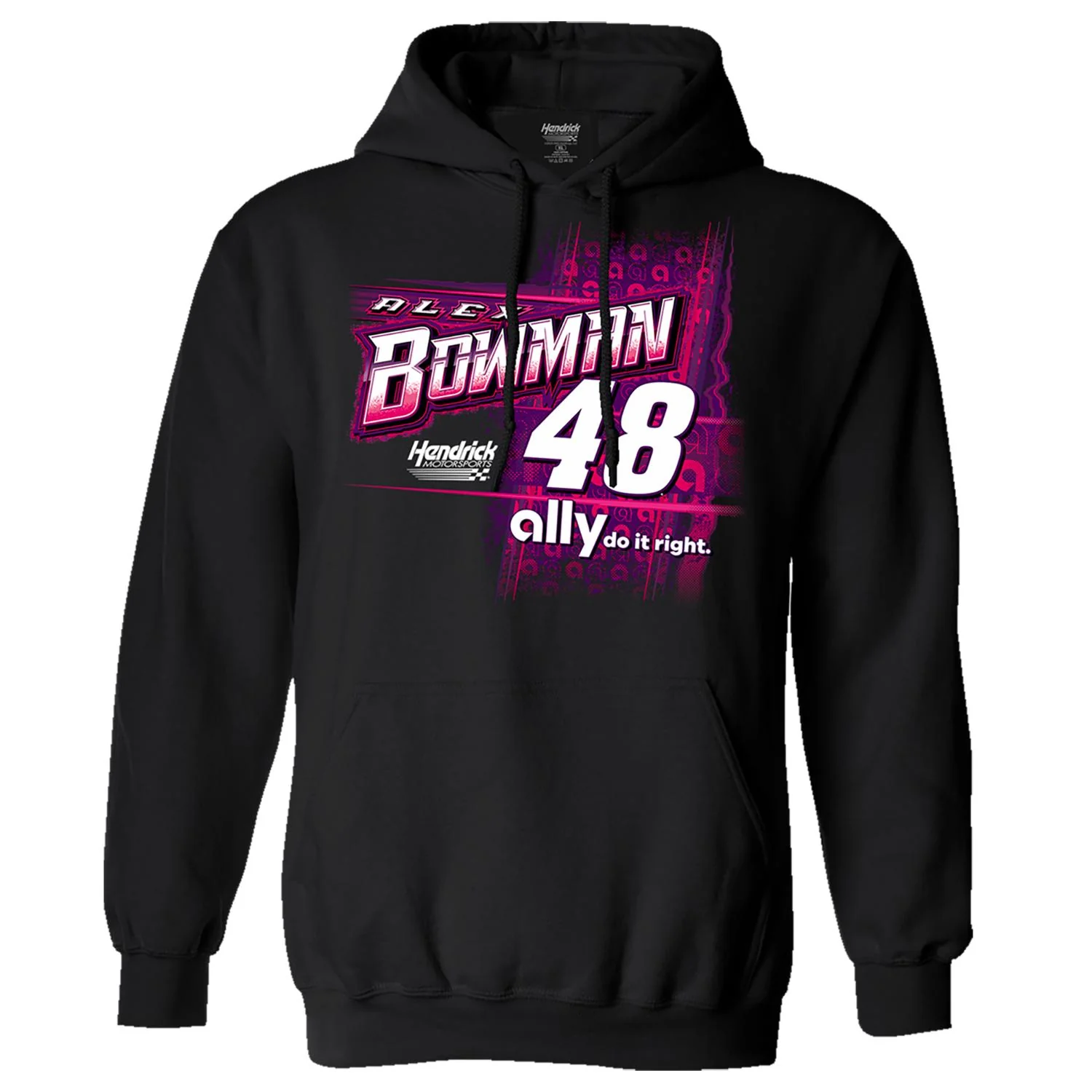 Alex Bowman #48 2025 Ally Hoodie - Image 2
