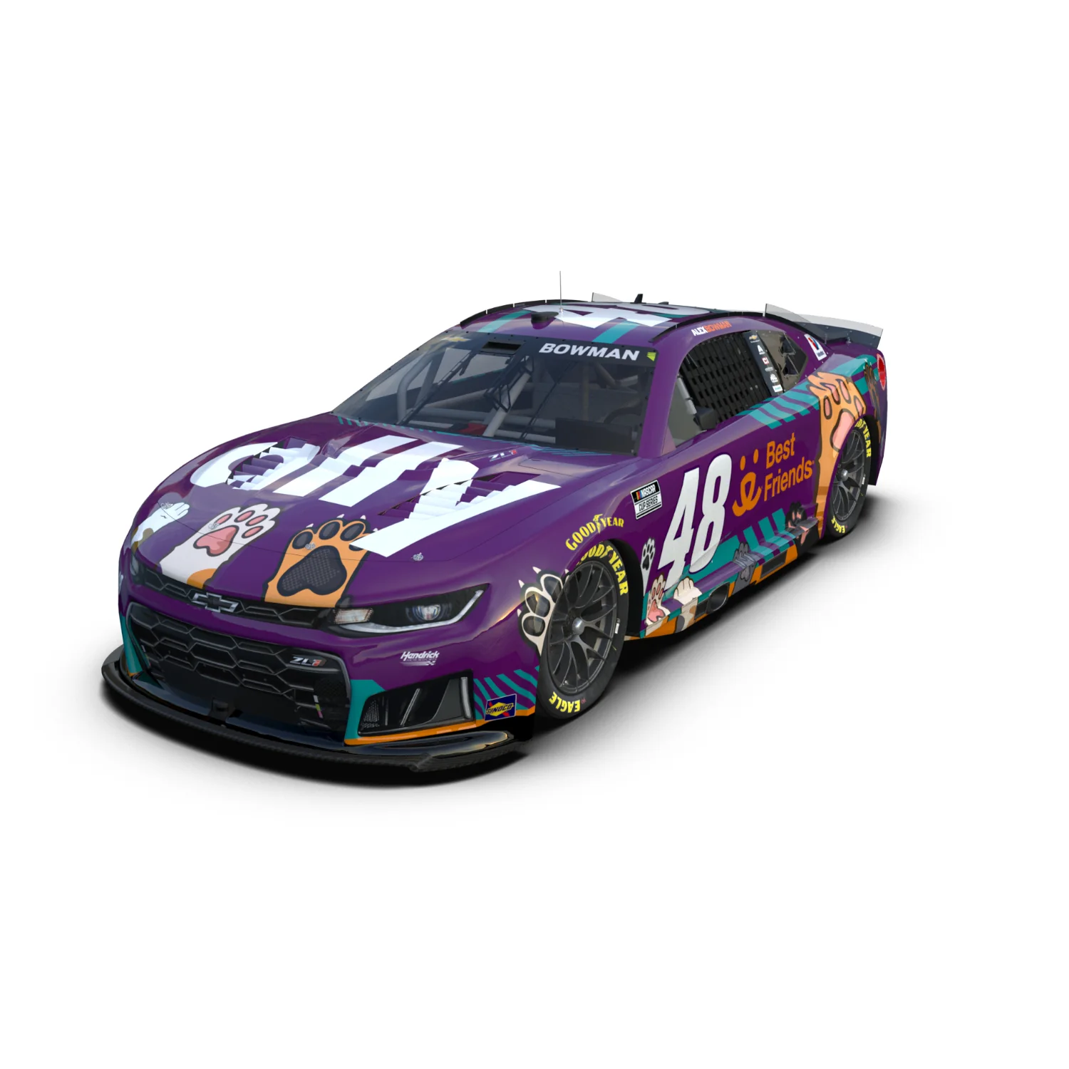 Alex Bowman #48 2026 Ally Best Friends 1:64 Hard Top Die-Cast