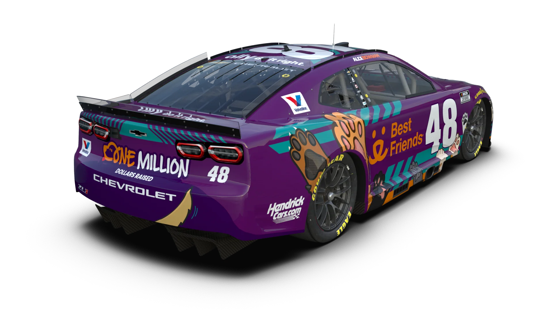 Alex Bowman #48 2026 Ally Best Friends 1:64 Hard Top Die-Cast - Image 2