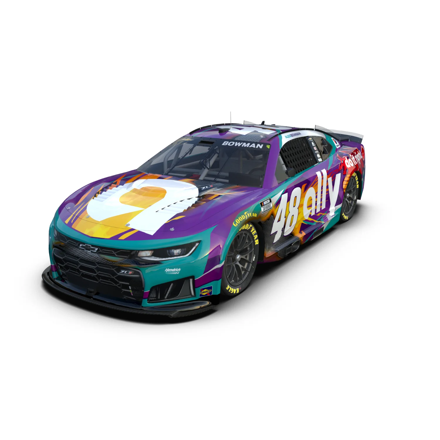 Alex Bowman #48 2026 Ally Dragons 1:24 ELITE Die-Cast