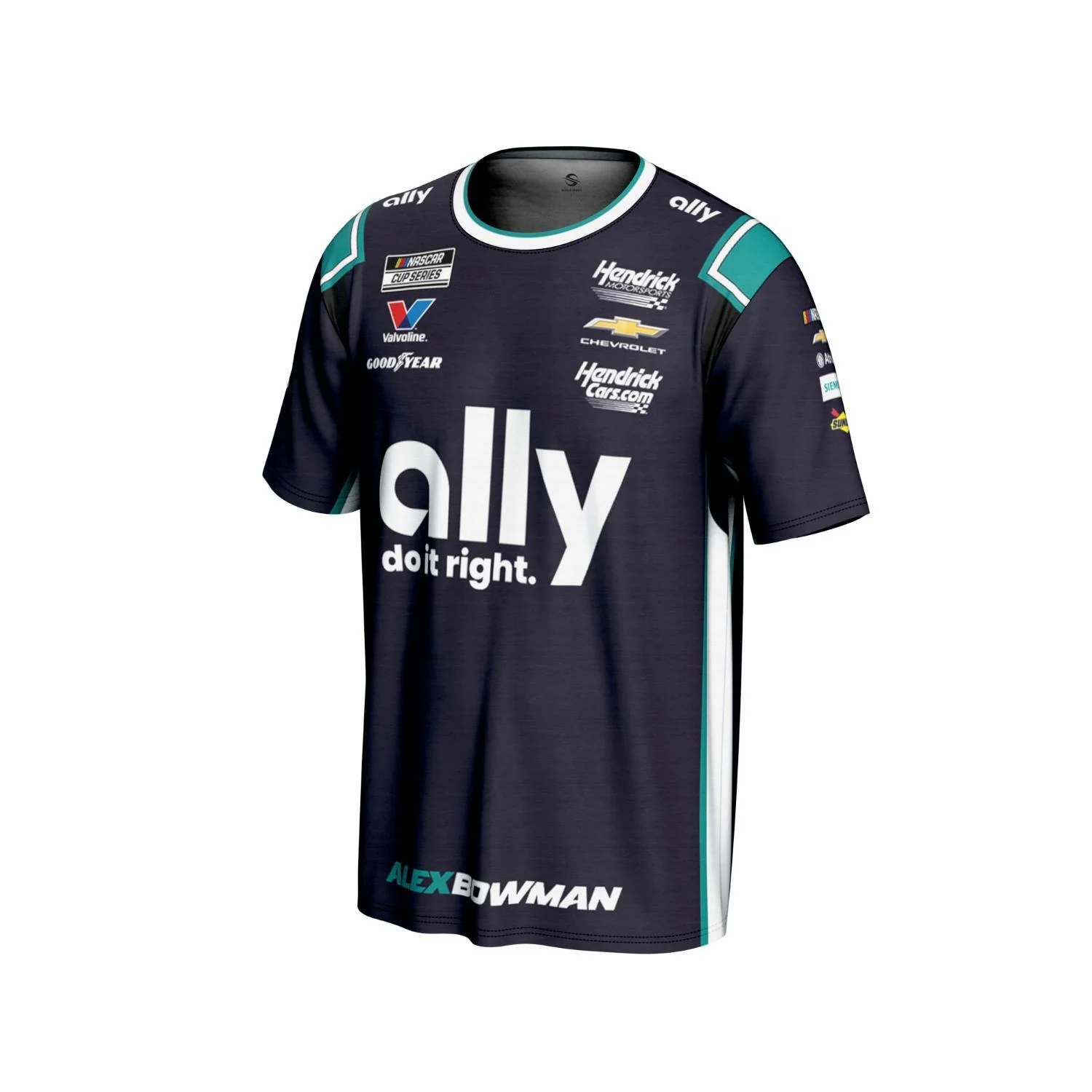 Alex Bowman #48 Ally Firesuit Sublimated T-shirt - Image 2