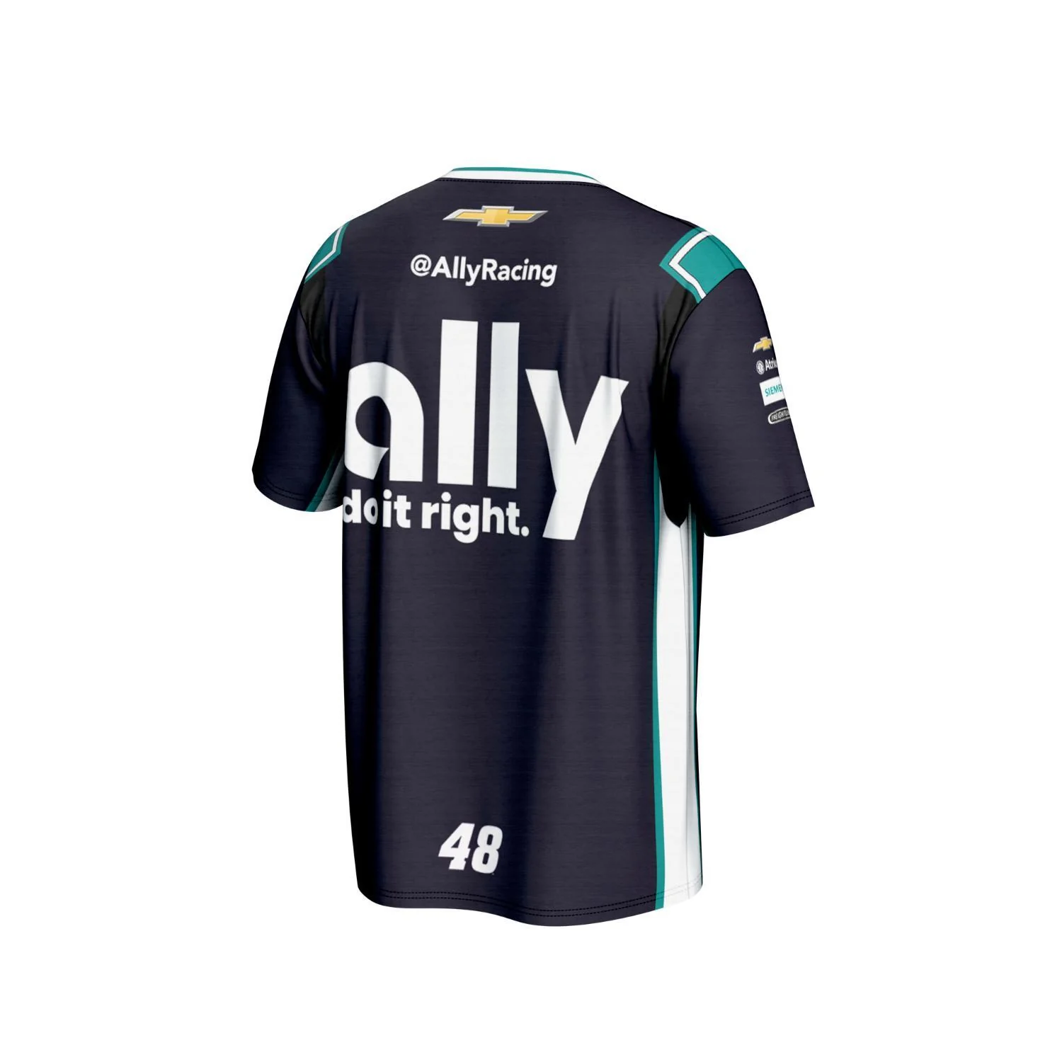 Alex Bowman #48 Ally Firesuit Sublimated T-shirt - Image 3