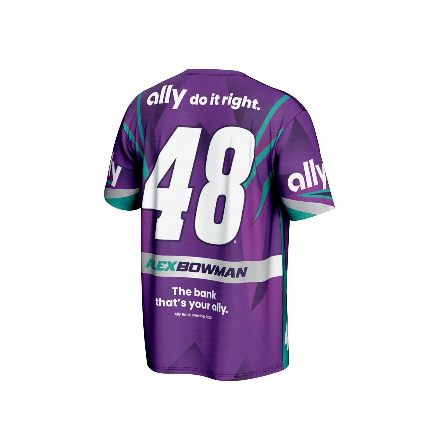 Alex Bowman #48 Ally Sublimated T-shirt - Image 3