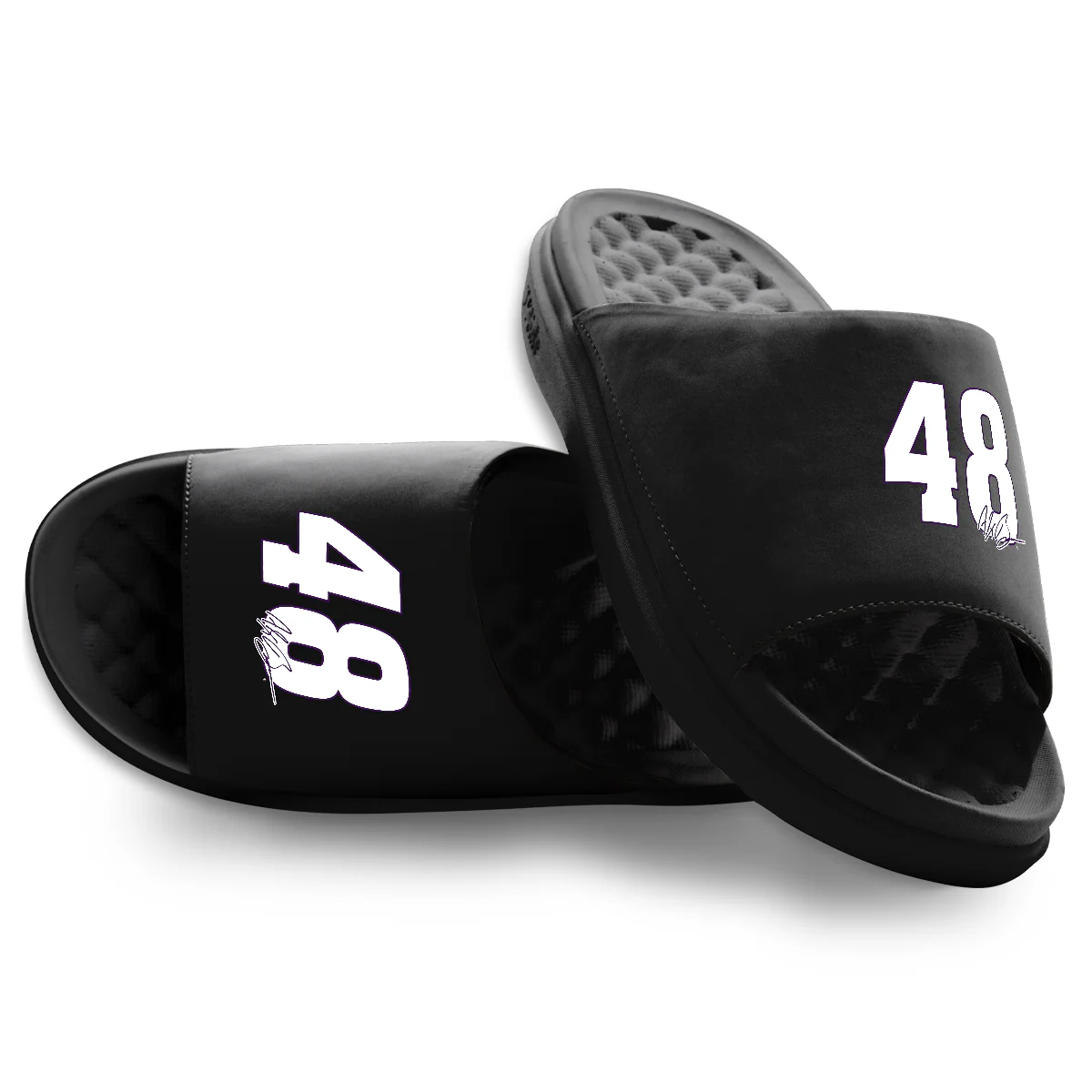 Alex Bowman Number Signature Slide Sandals