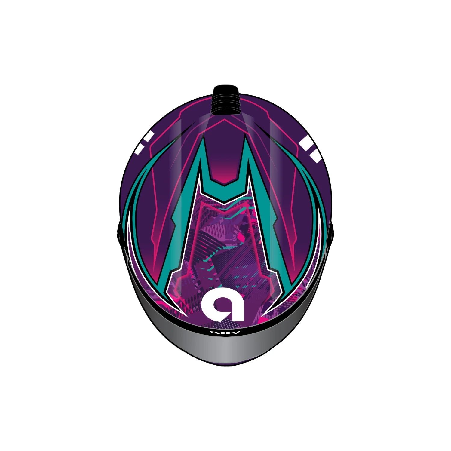 AUTOGRAPHED Alex Bowman #48 Ally 1:2 Miniature Replica Helmet - Image 4