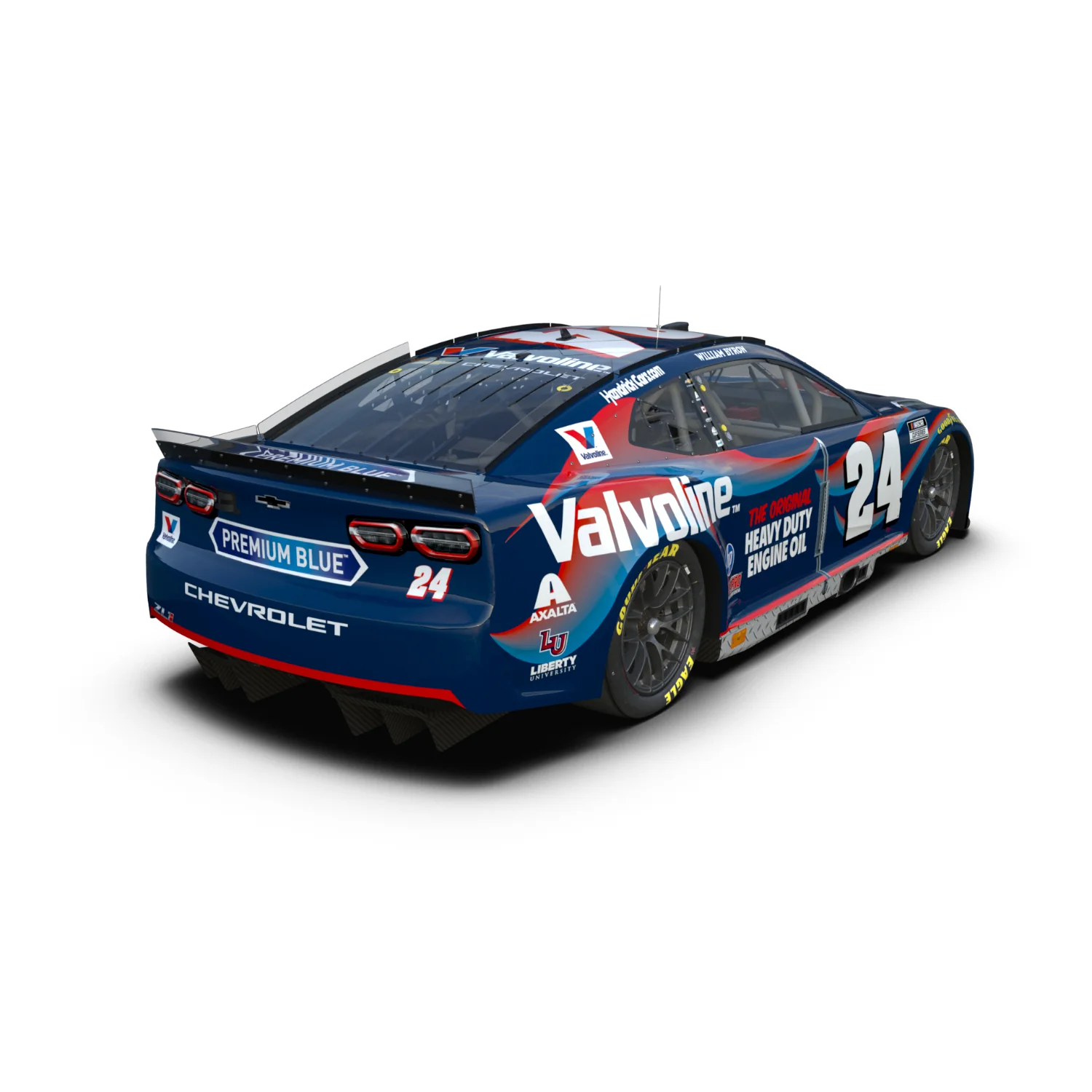AUTOGRAPHED William Byron #24 2026 Valvoline Heavy Duty 1:24 ELITE Diecast - Image 2