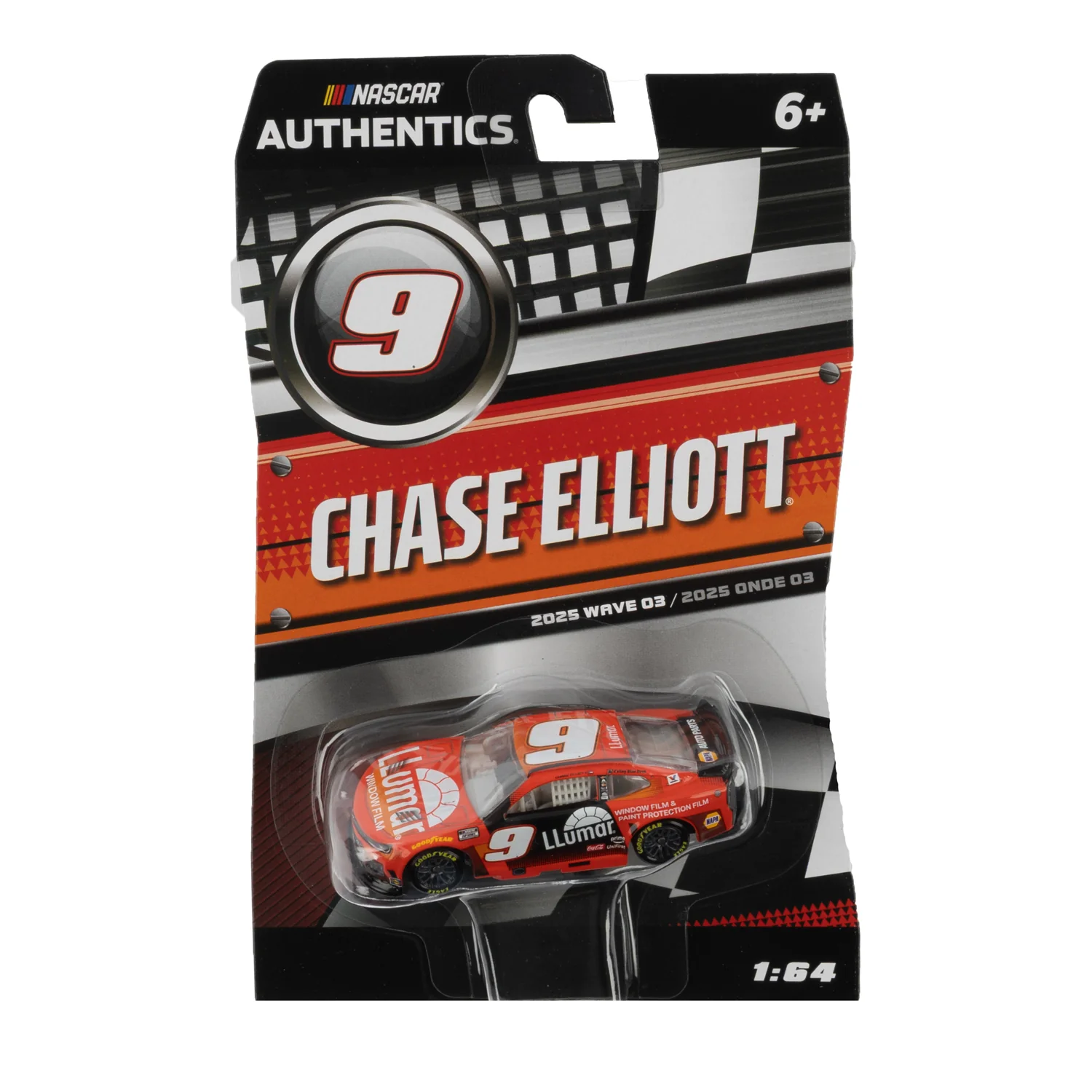 Chase Elliott #9 2025 Llumar 1:64 Die-Cast