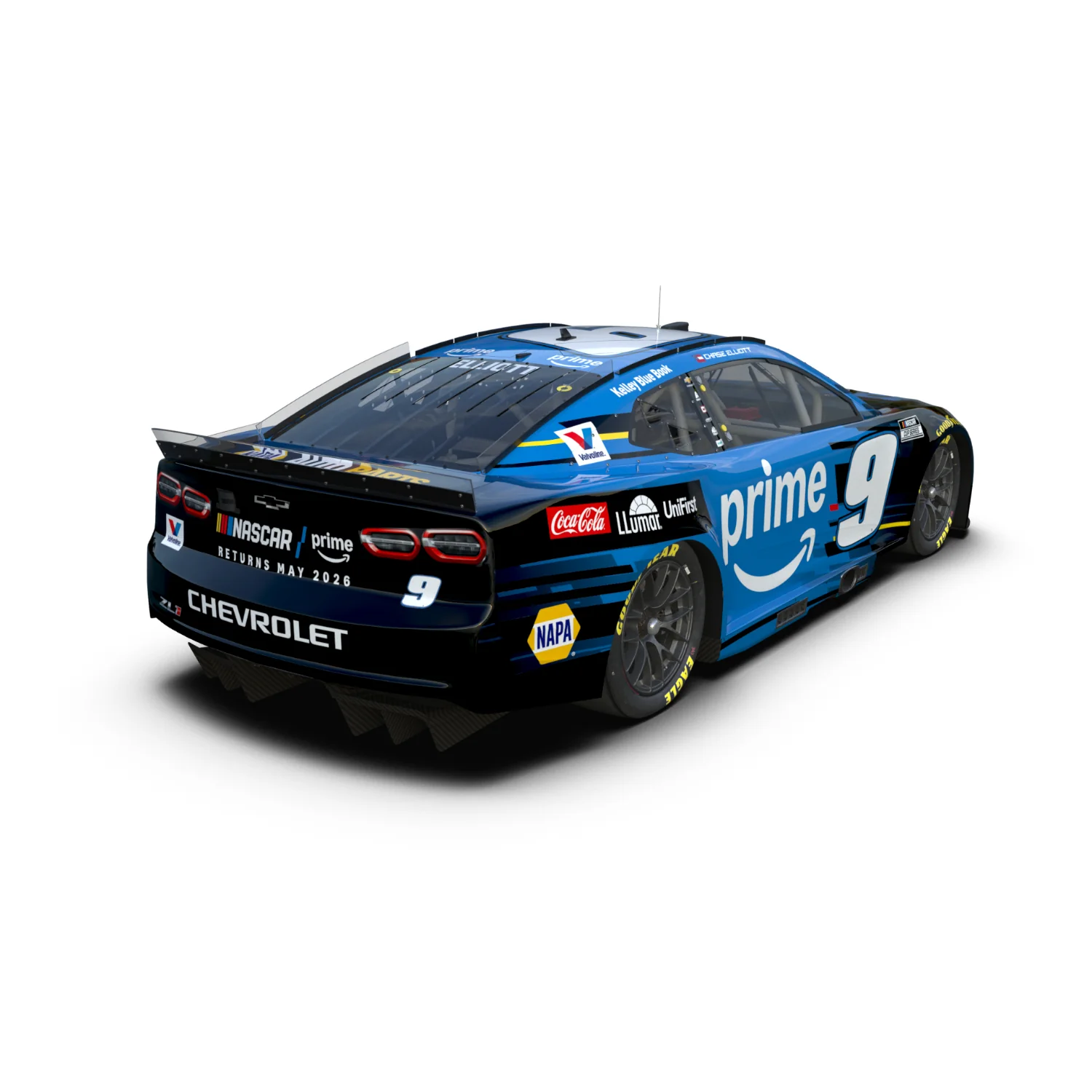 Chase Elliott #9 2026 Amazon Prime 1:24 ELITE Die-Cast - Image 2