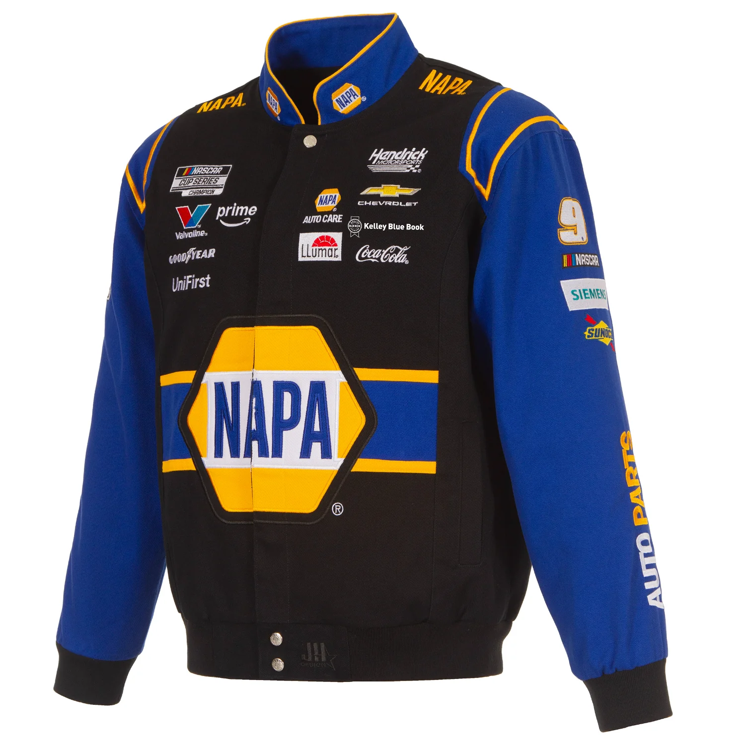 Chase Elliott #9 2026 NAPA Black Twill Jacket - Image 2