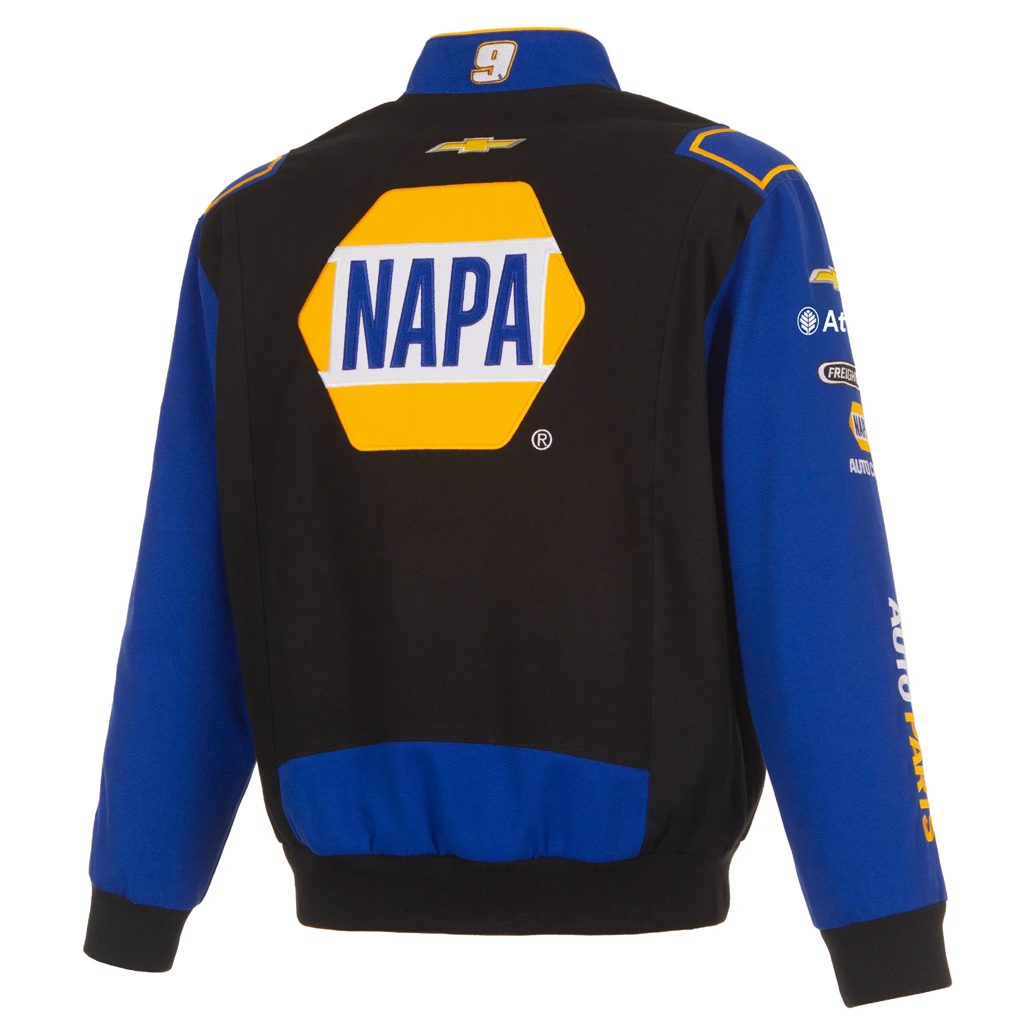 Chase Elliott #9 2026 NAPA Black Twill Jacket - Image 3