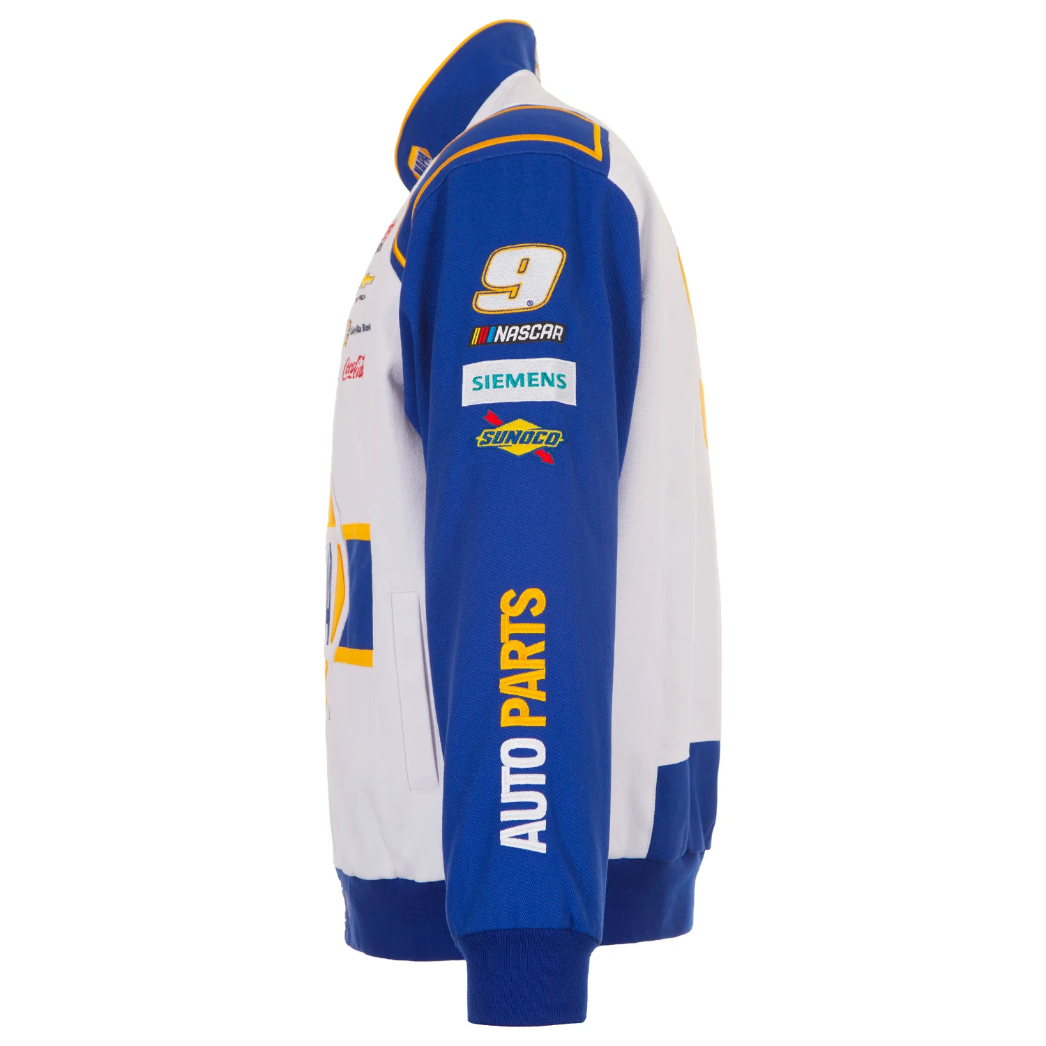 Chase Elliott #9 2026 NAPA White Twill Jacket - Image 4
