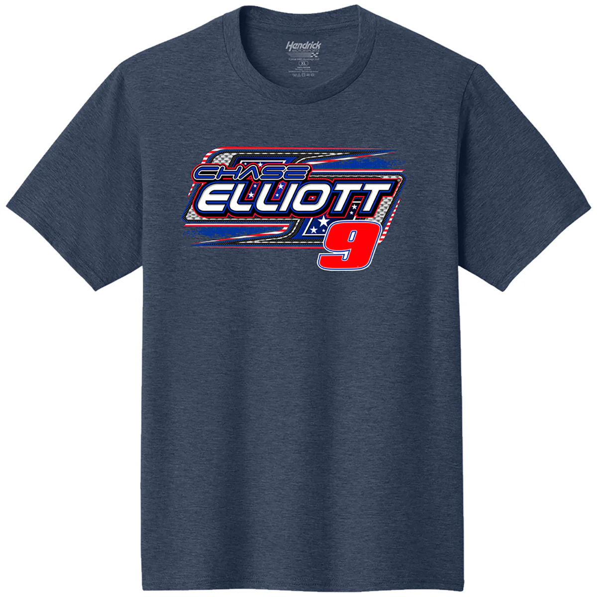 Chase Elliott #9 NAPA Patriotic T-Shirt - Image 2