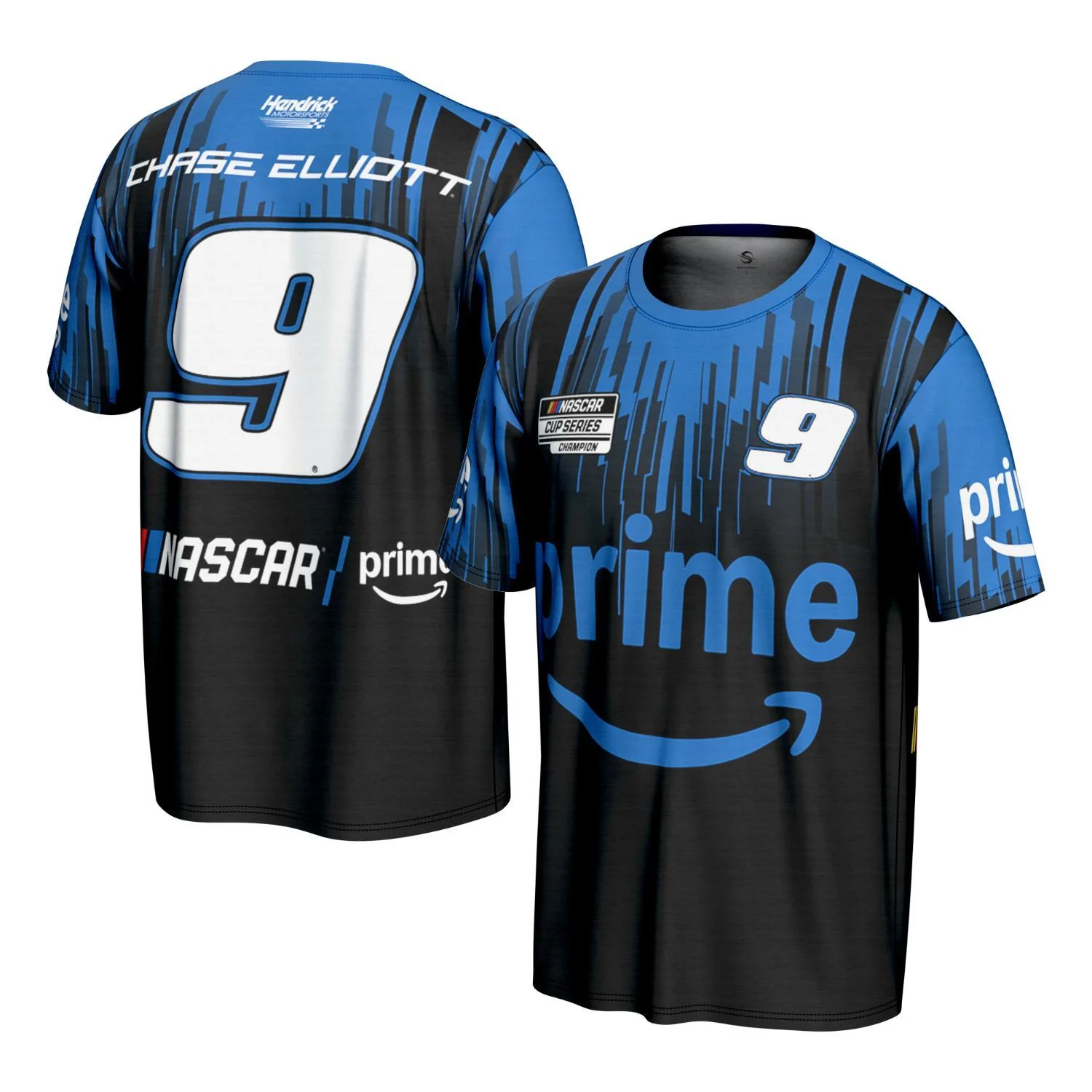 Chase Elliott #9 Amazon Prime Sublimated T-shirt