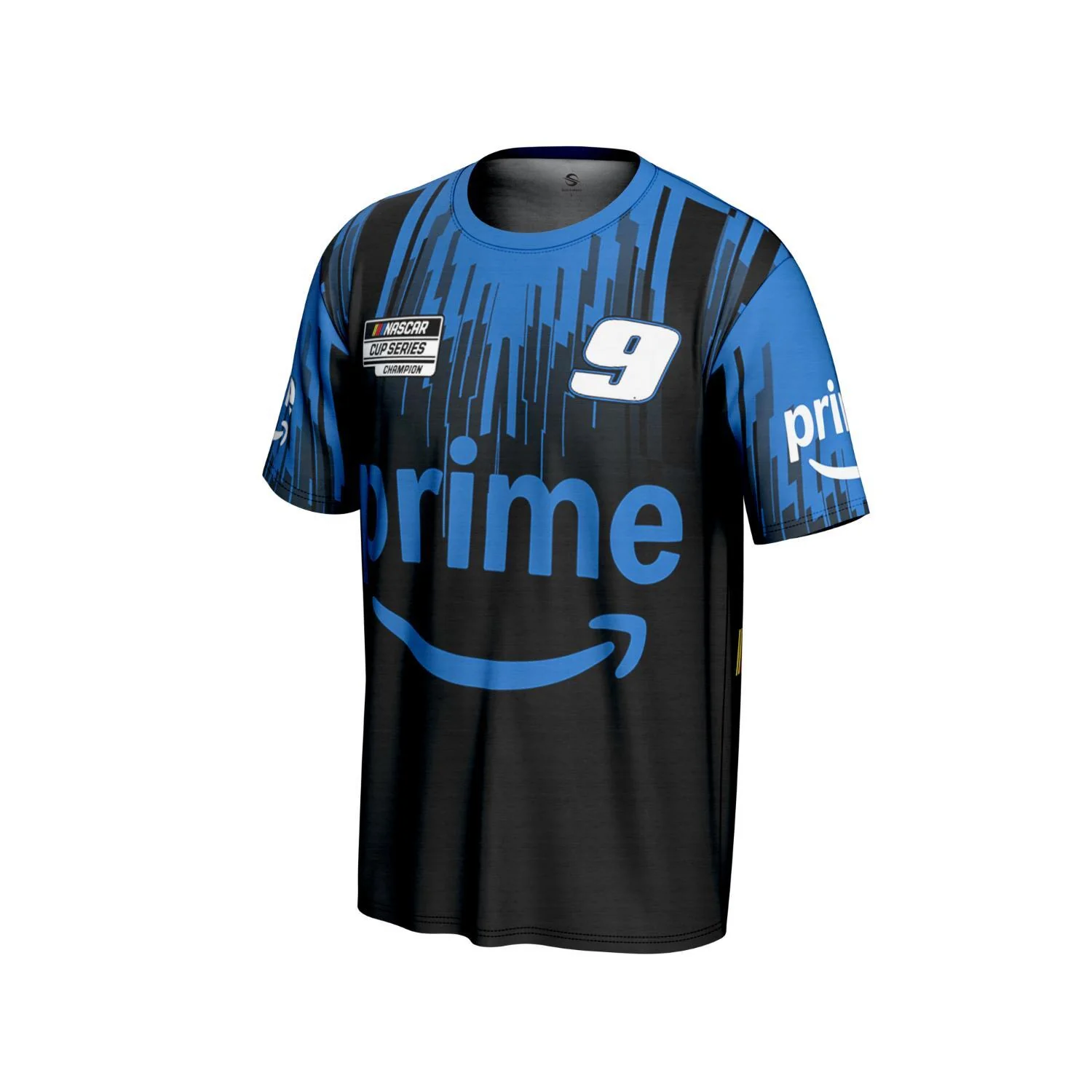 Chase Elliott #9 Amazon Prime Sublimated T-shirt - Image 2