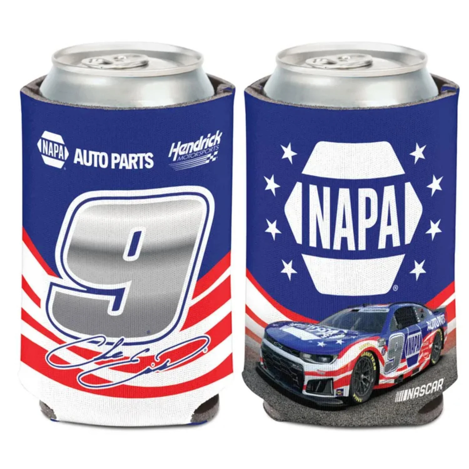 Chase Elliott #9 NAPA Patriotic Can Cooler
