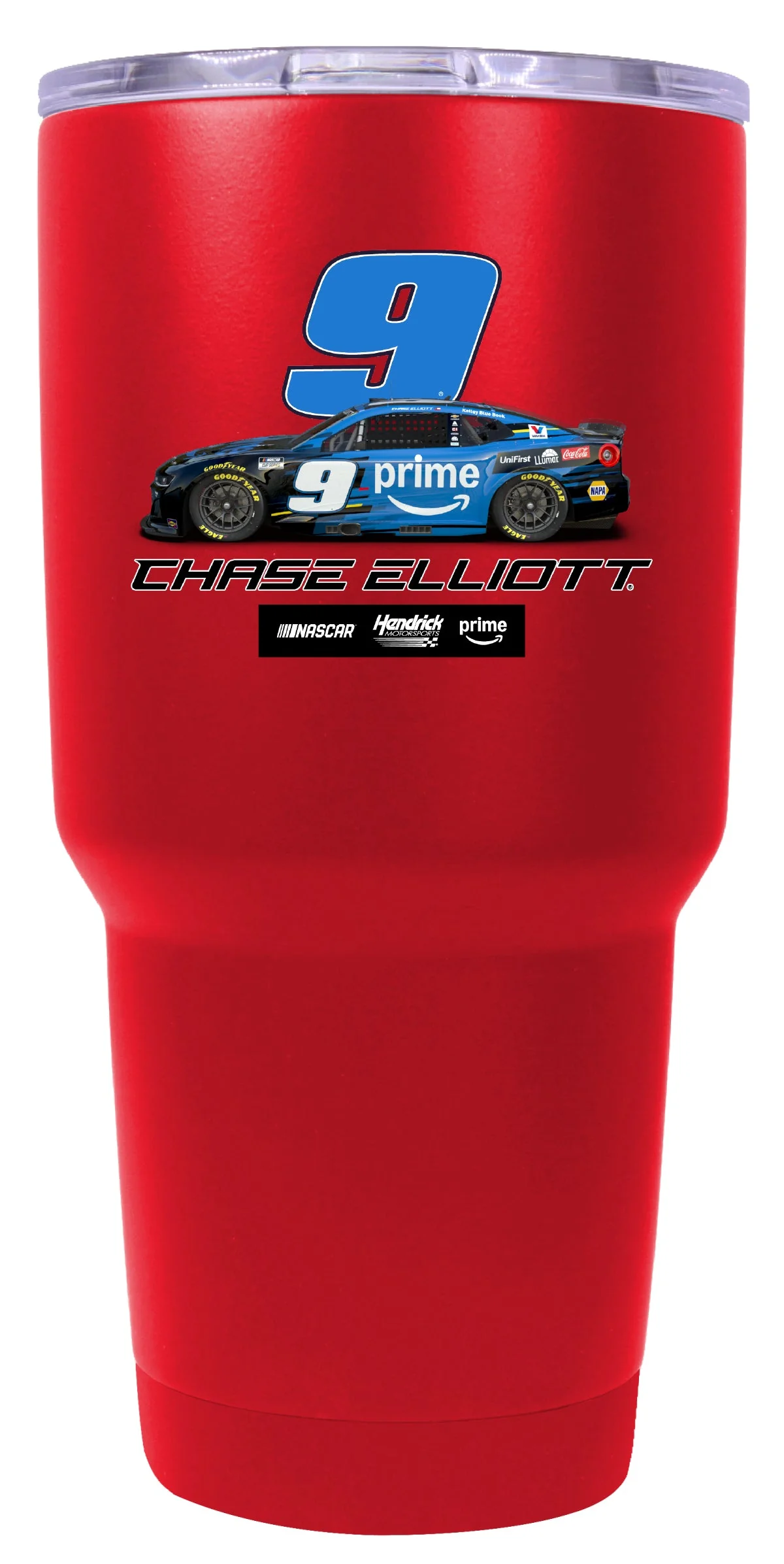 Chase Elliott #9 24oz Insulated Stainless Steel Tumbler - Image 3