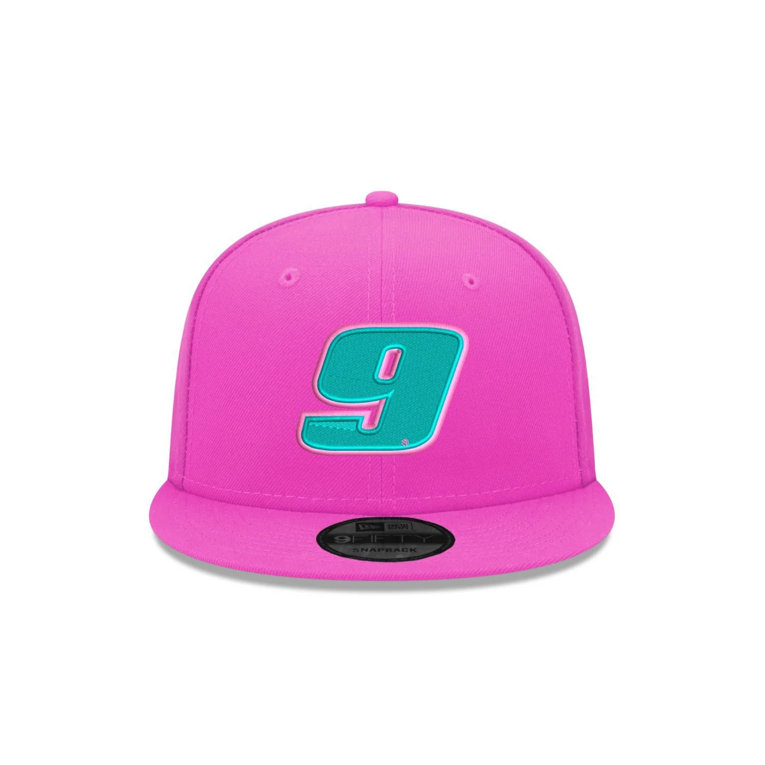 Chase Elliott #9 New Era Neon Pink Glow 9FIFTY Cap - Image 3