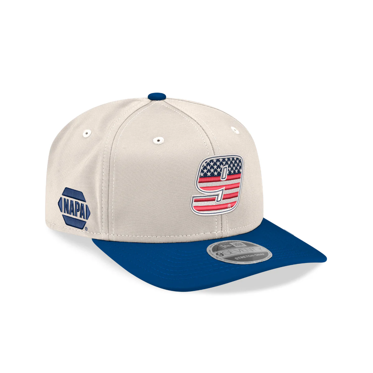 Chase Elliott #9 New Era Stars and Stripes 9SEVENTY SS Cap - Image 2