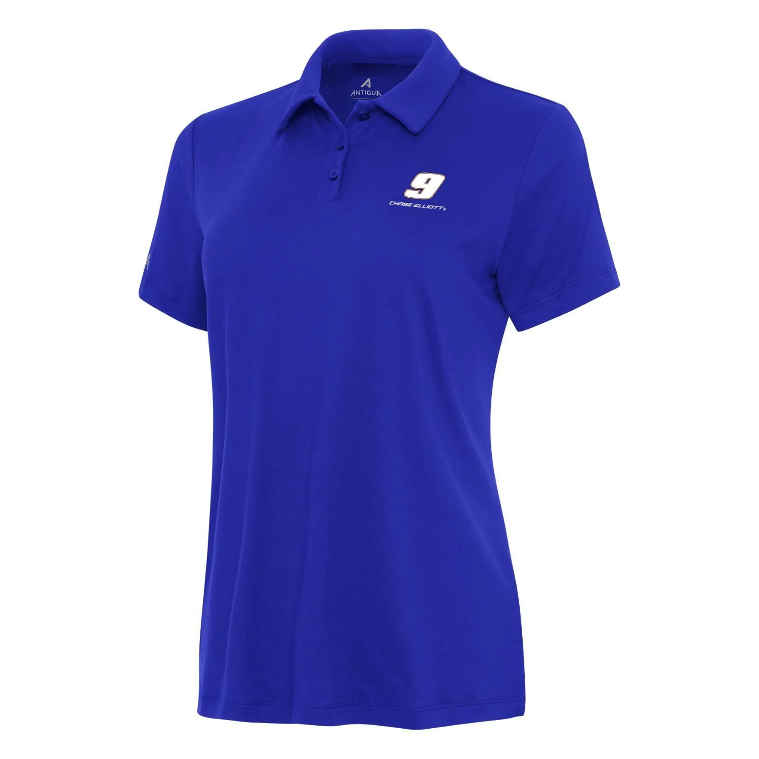 Chase Elliott #9 Women's Reprocess Polo - Dark Royal