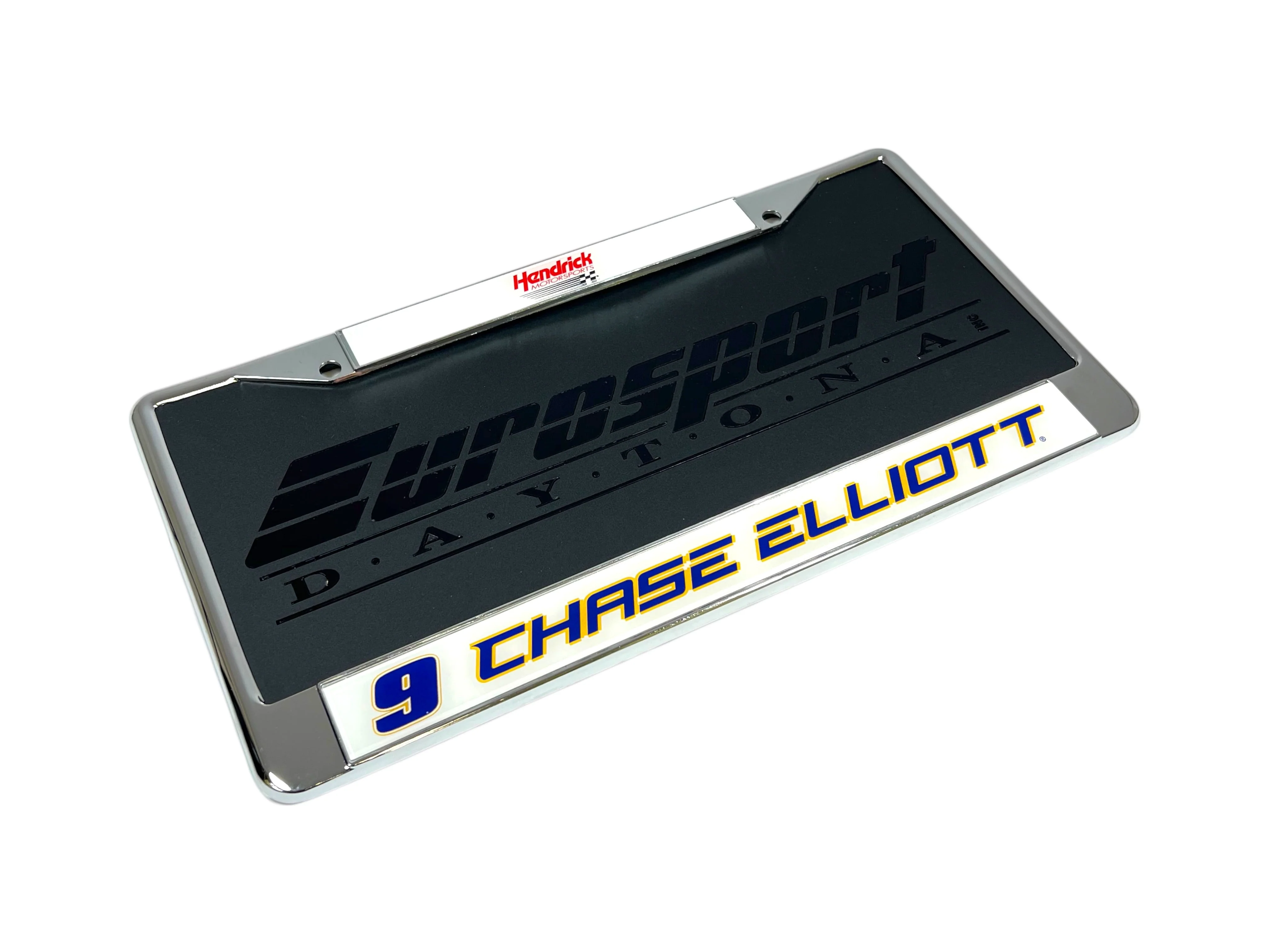 Chase Elliott #9 NAPA Chrome License Plate Frame - Image 4