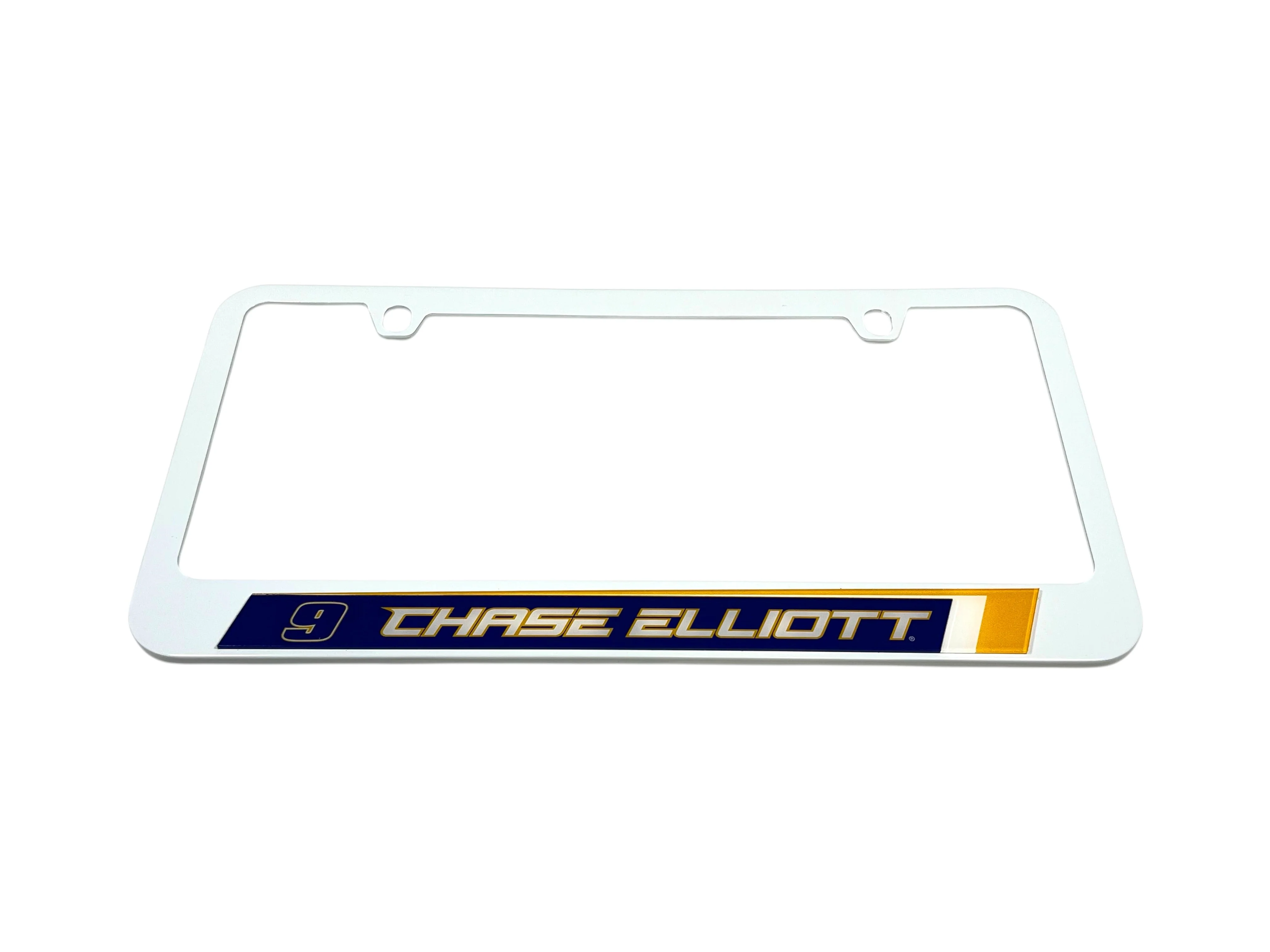 Chase Elliott #9 NAPA White License Plate Frame - Image 2