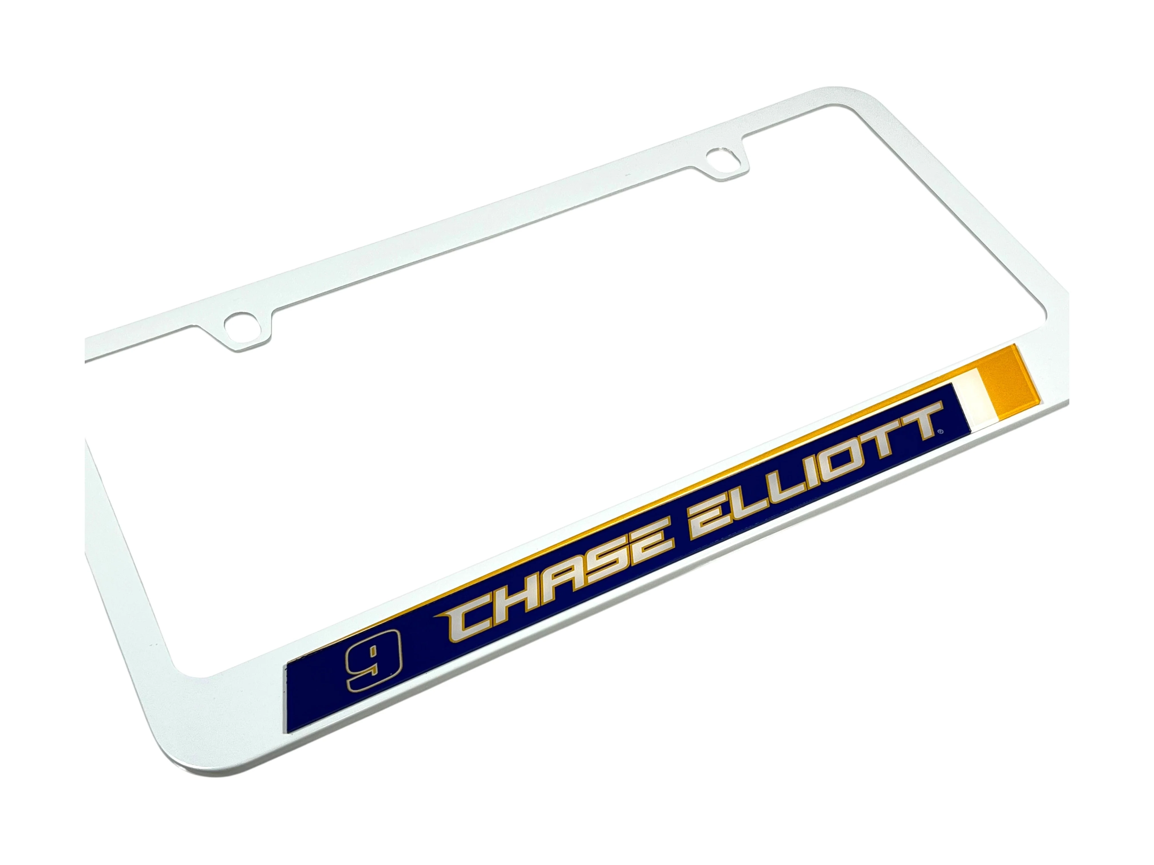 Chase Elliott #9 NAPA White License Plate Frame - Image 3