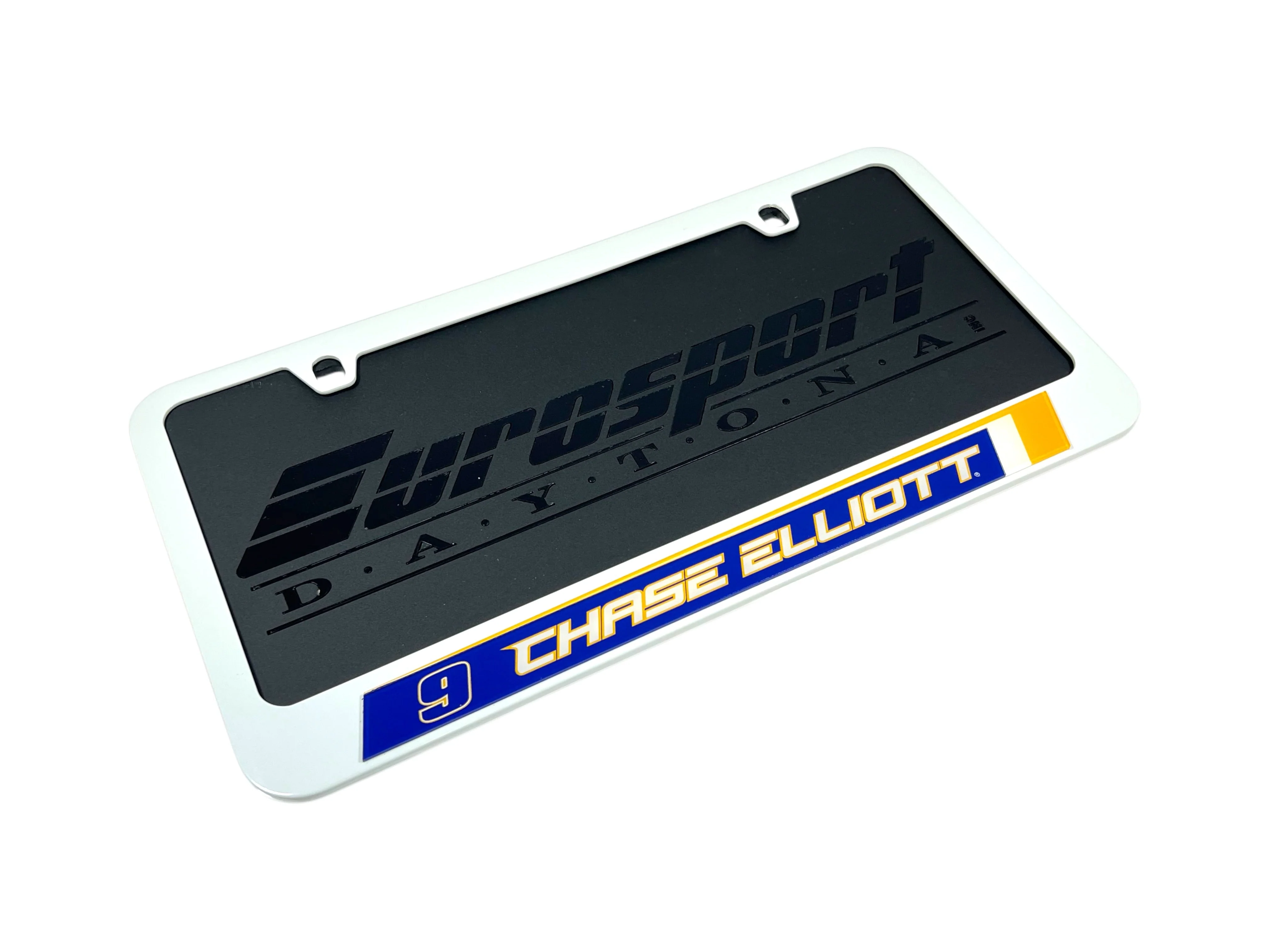 Chase Elliott #9 NAPA White License Plate Frame - Image 4