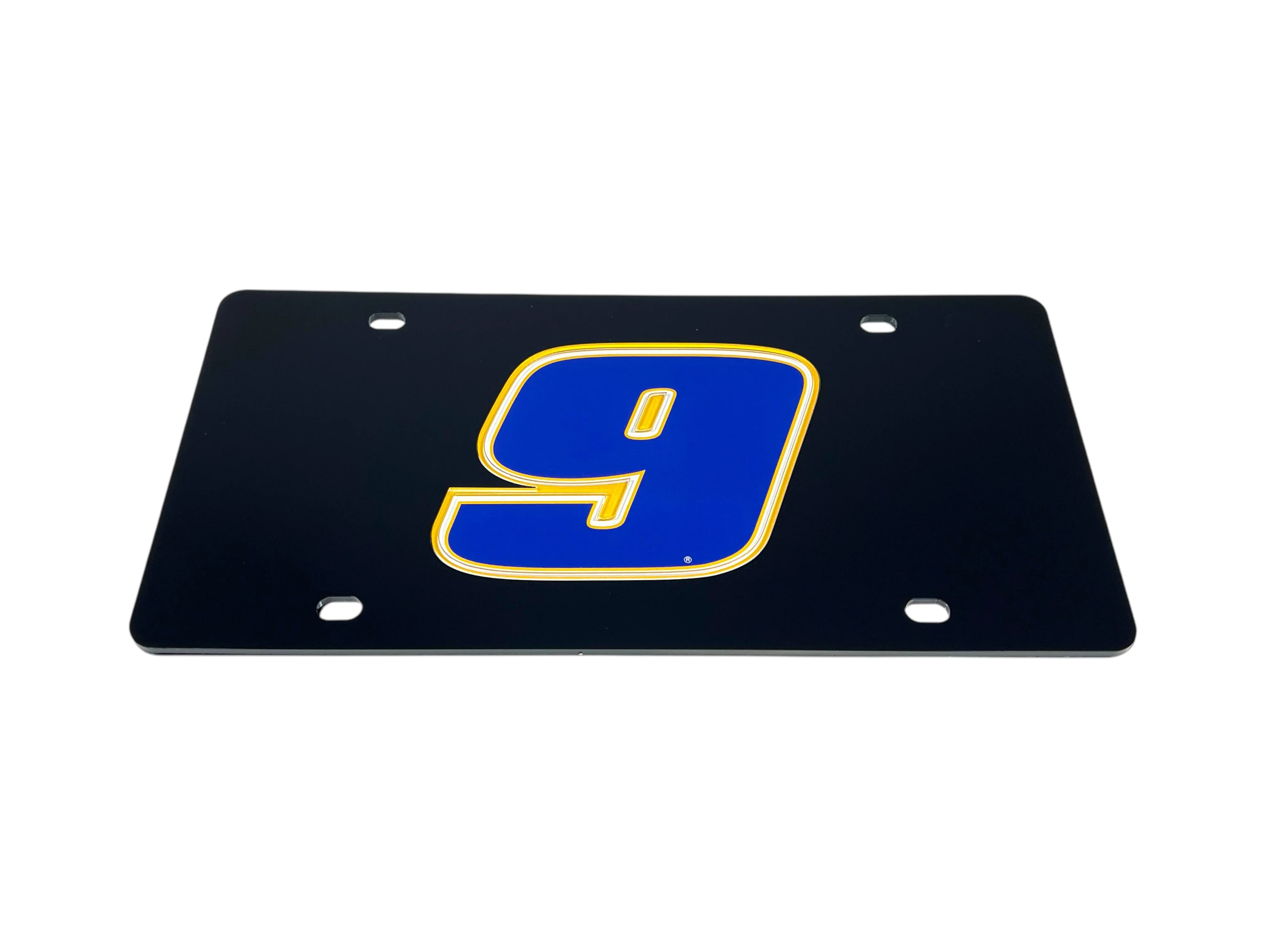 Chase Elliott #9 NAPA Acrylic License Plate - Image 2