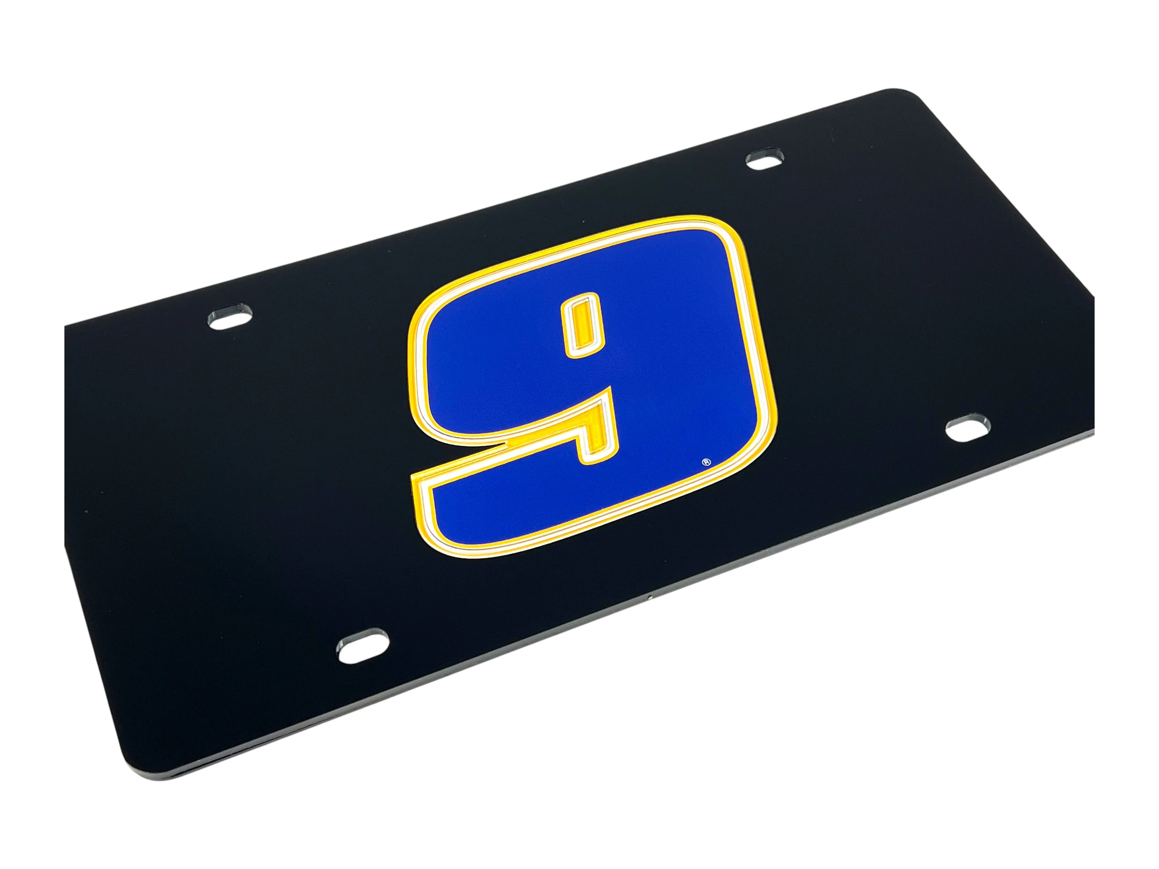 Chase Elliott #9 NAPA Acrylic License Plate - Image 3