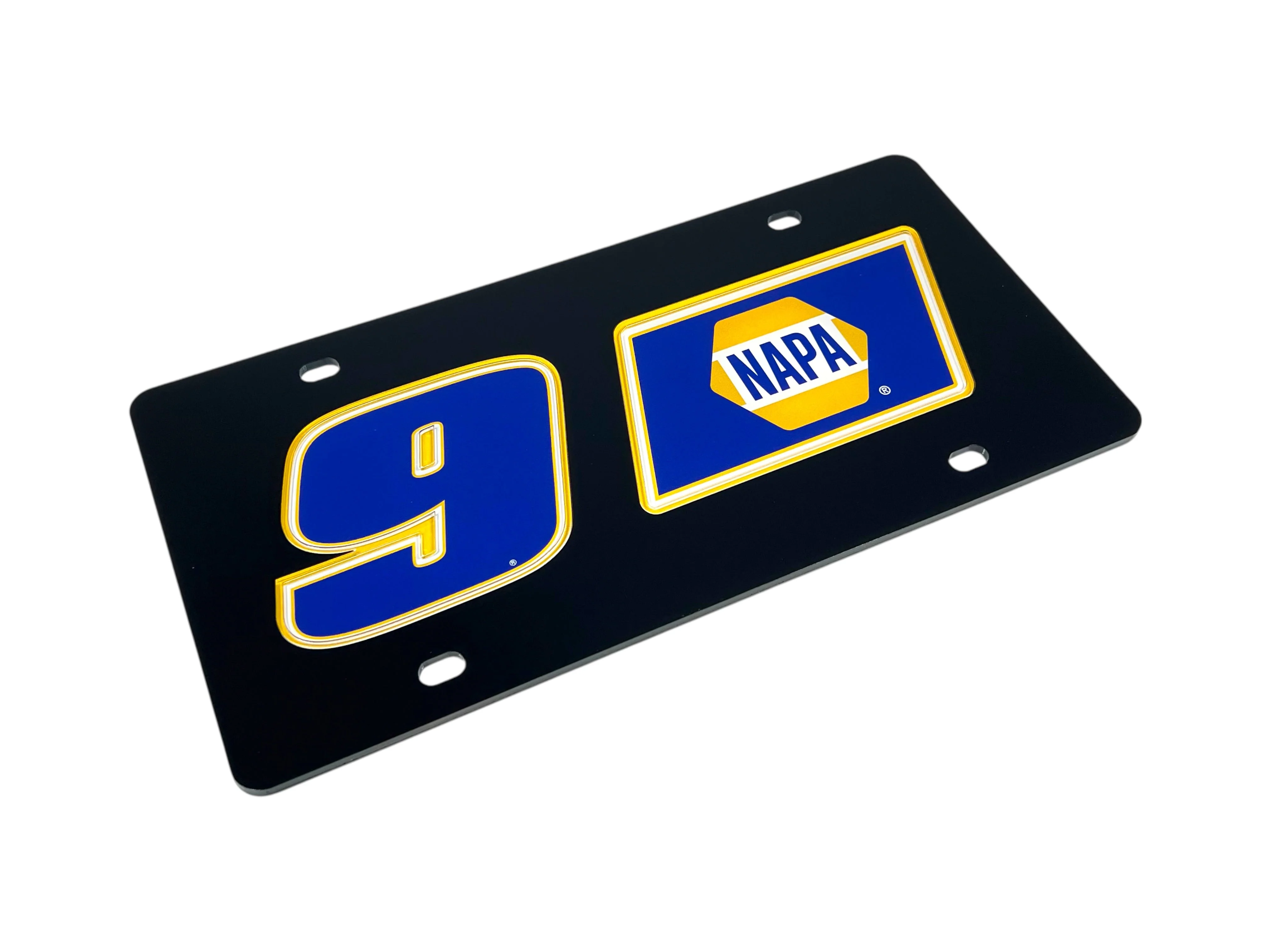 Chase Elliott #9 NAPA Acrylic License Plate