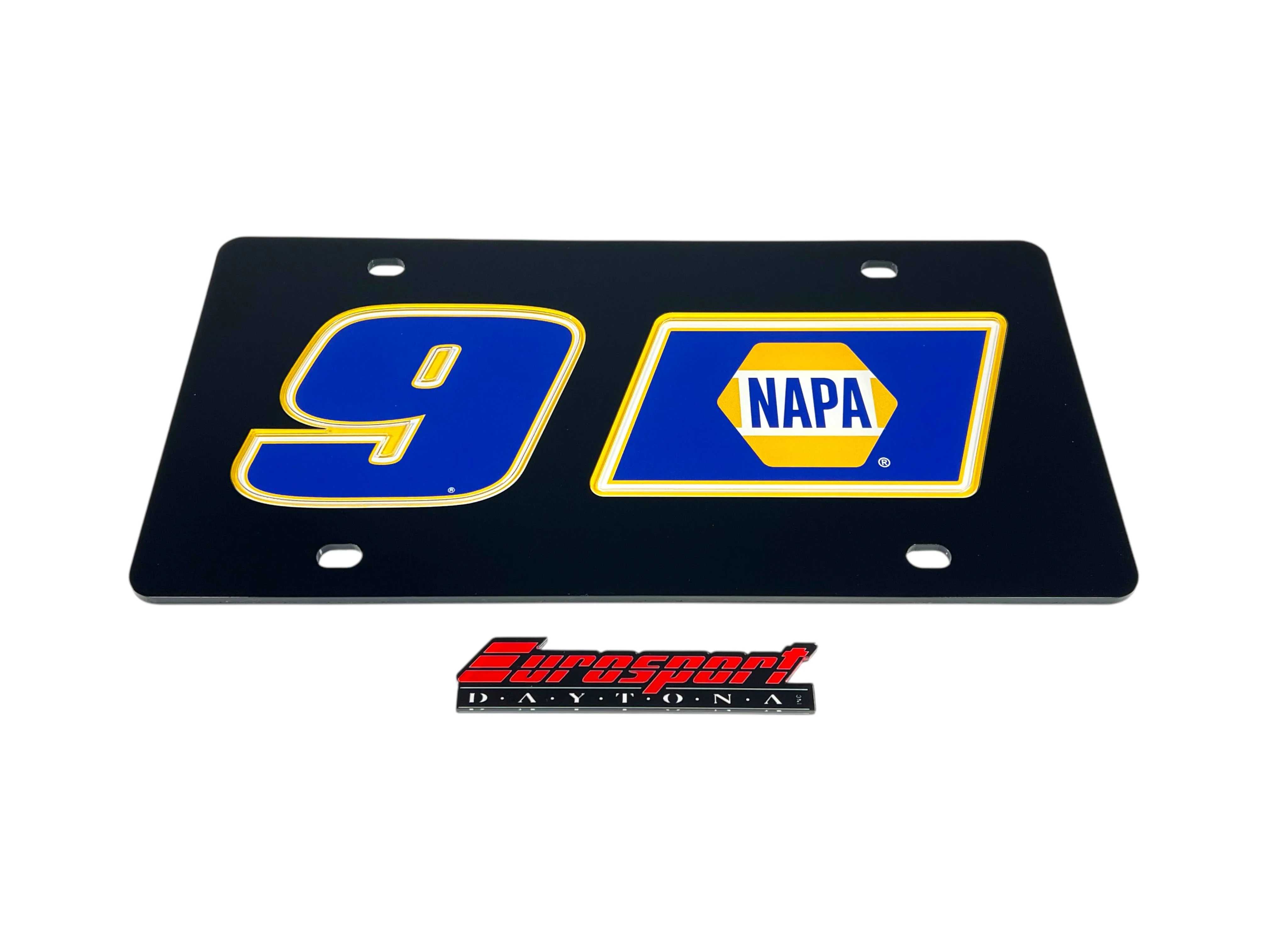 Chase Elliott #9 NAPA Acrylic License Plate - Image 4