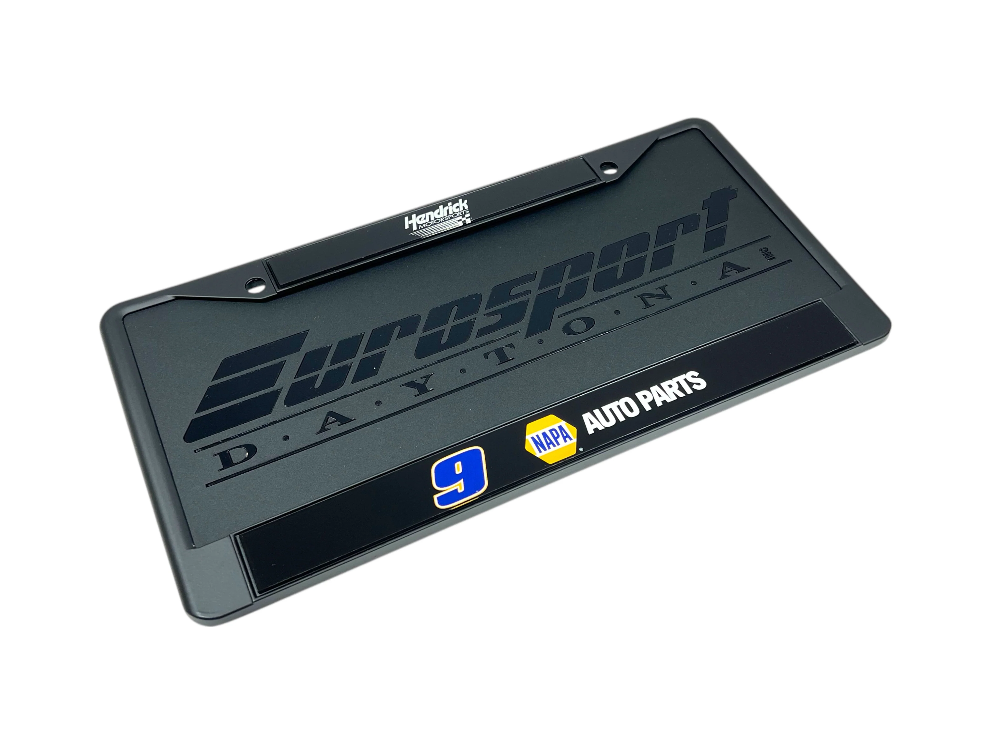Chase Elliott #9 NAPA Black License Plate Frame - Image 4