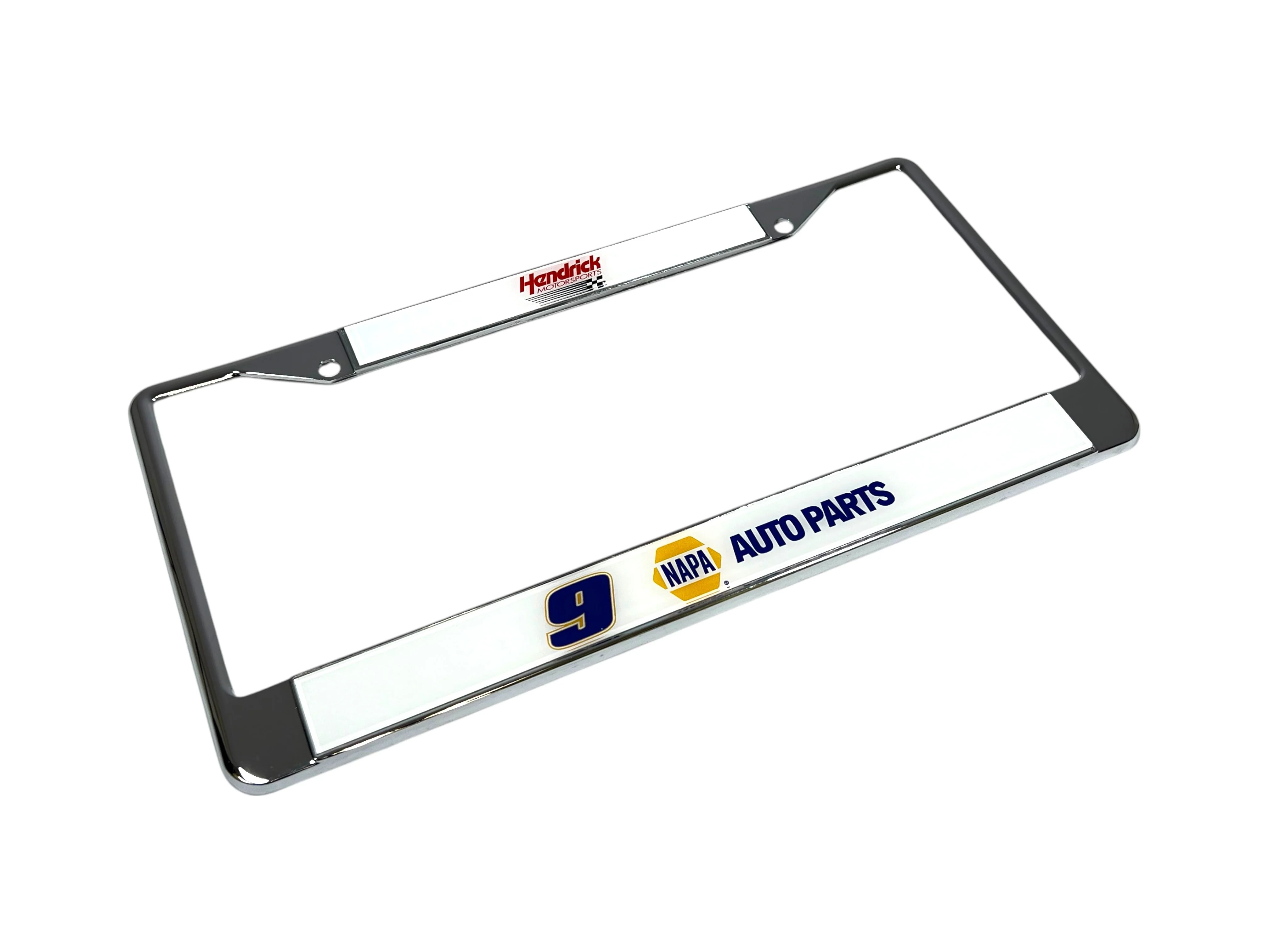 Chase Elliott #9 NAPA Chrome License Plate Frame
