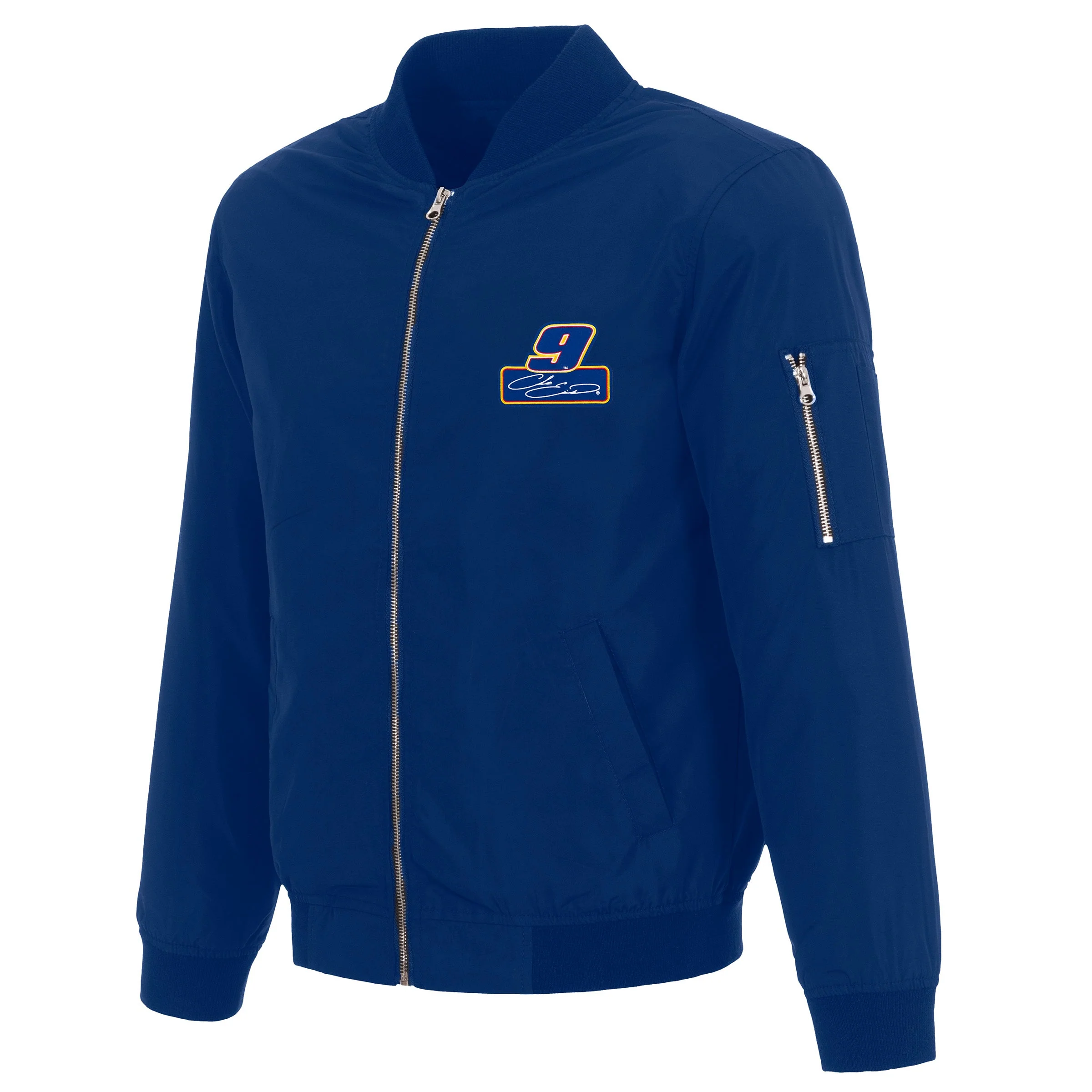 Chase Elliott #9 Nylon Bomber Jacket - Image 2