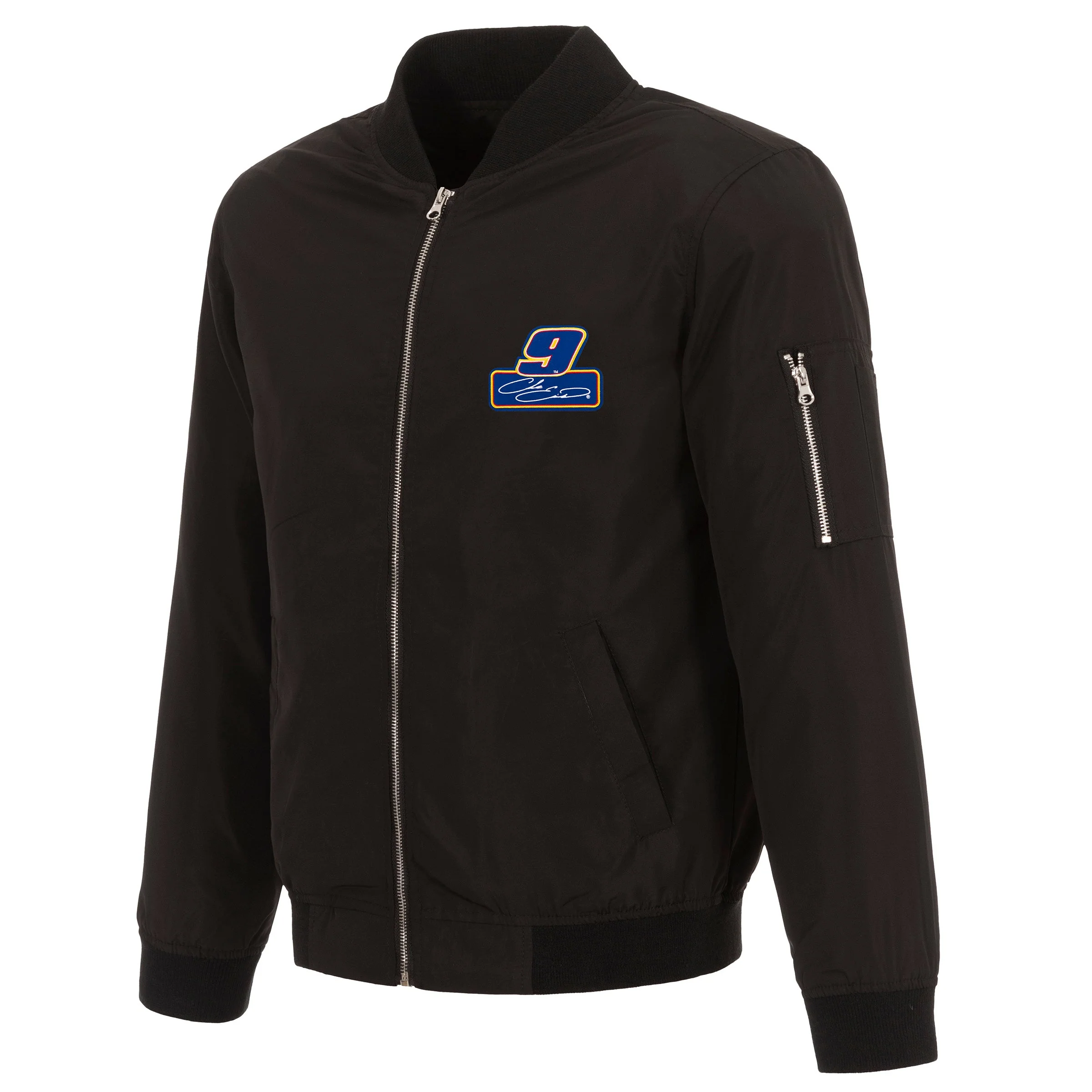 Chase Elliott #9 Nylon Bomber Jacket - Image 2
