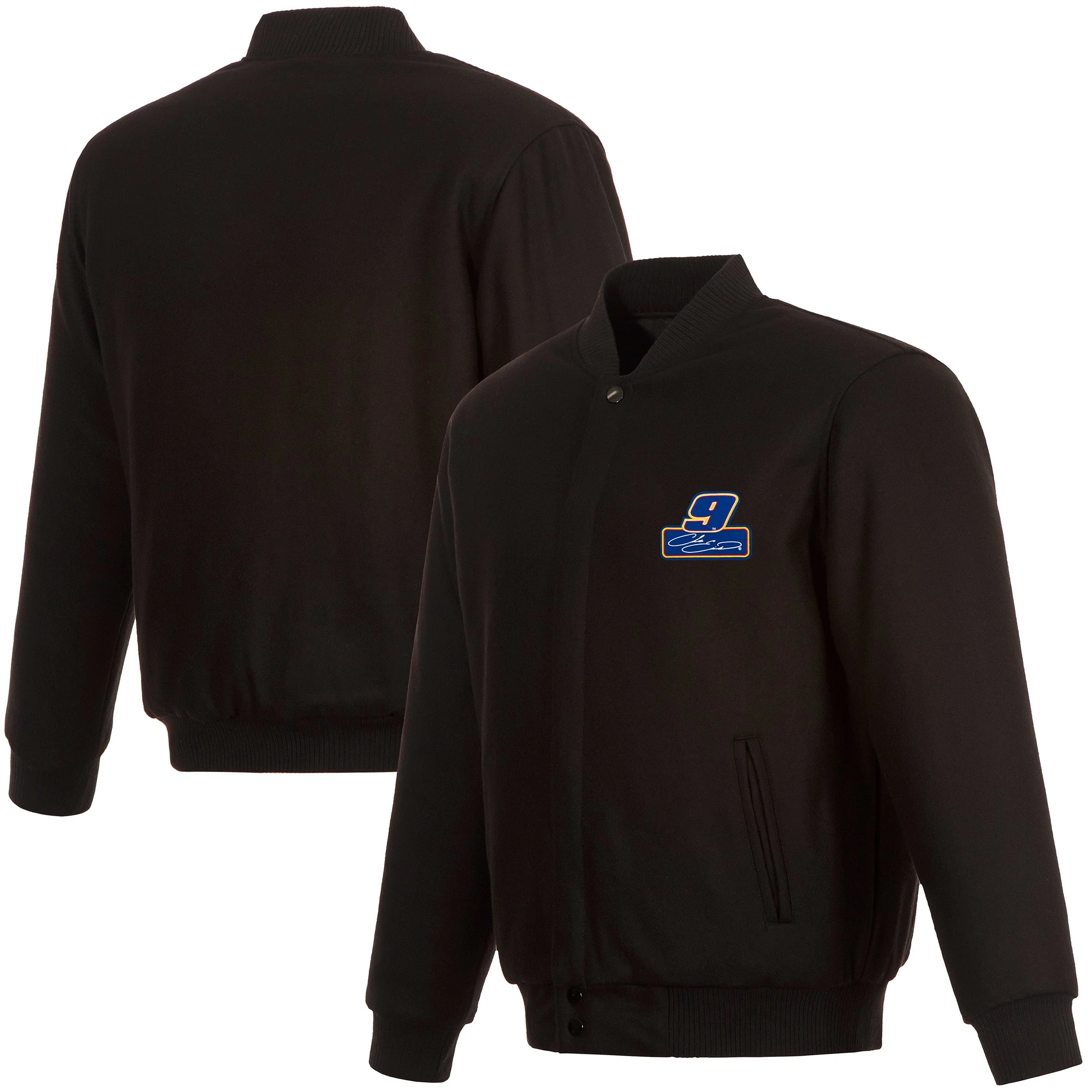 Chase Elliott #9 Reversible All Wool Jacket - Image 4