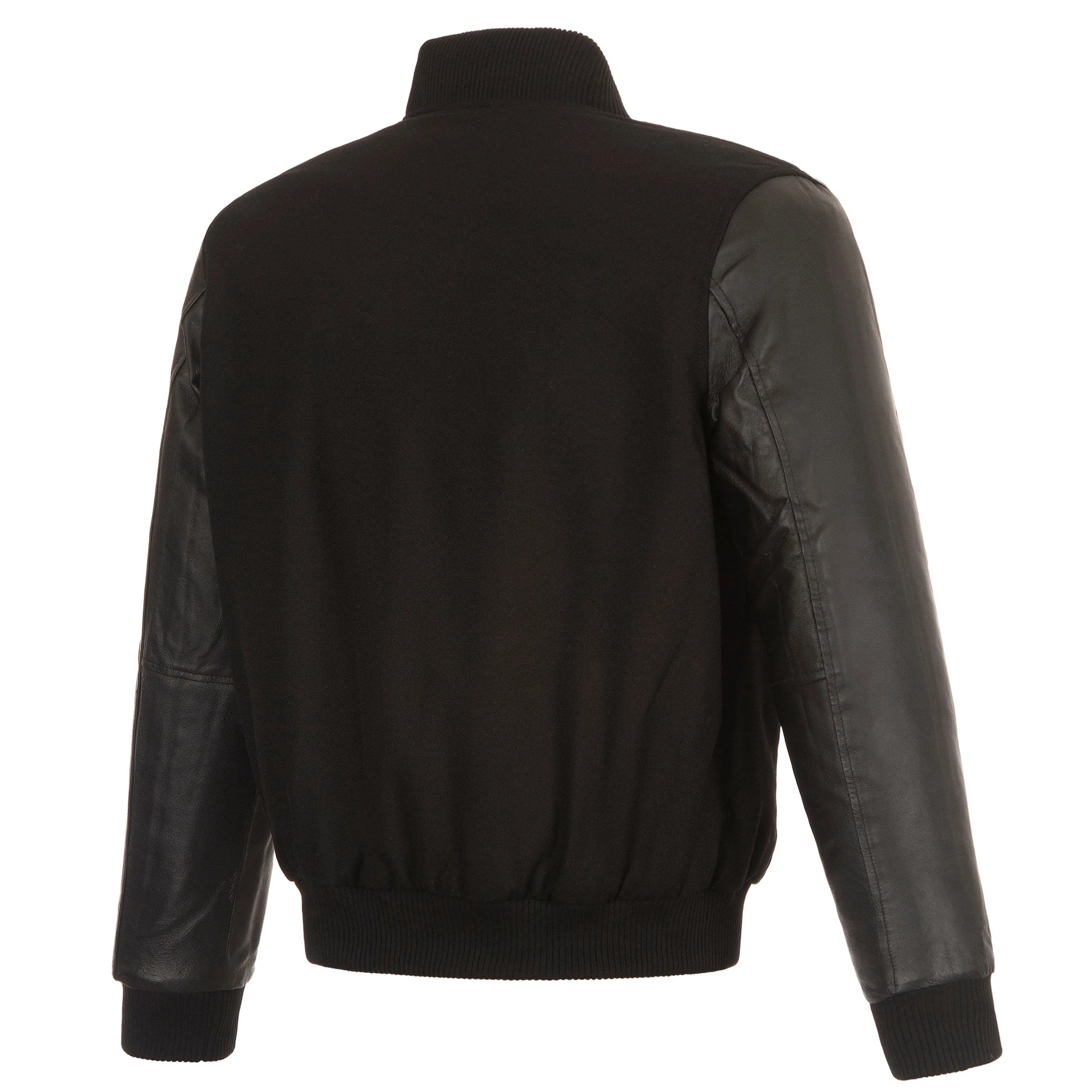 Chase Elliott #9 Reversible Wool and Leather Jacket - Image 3