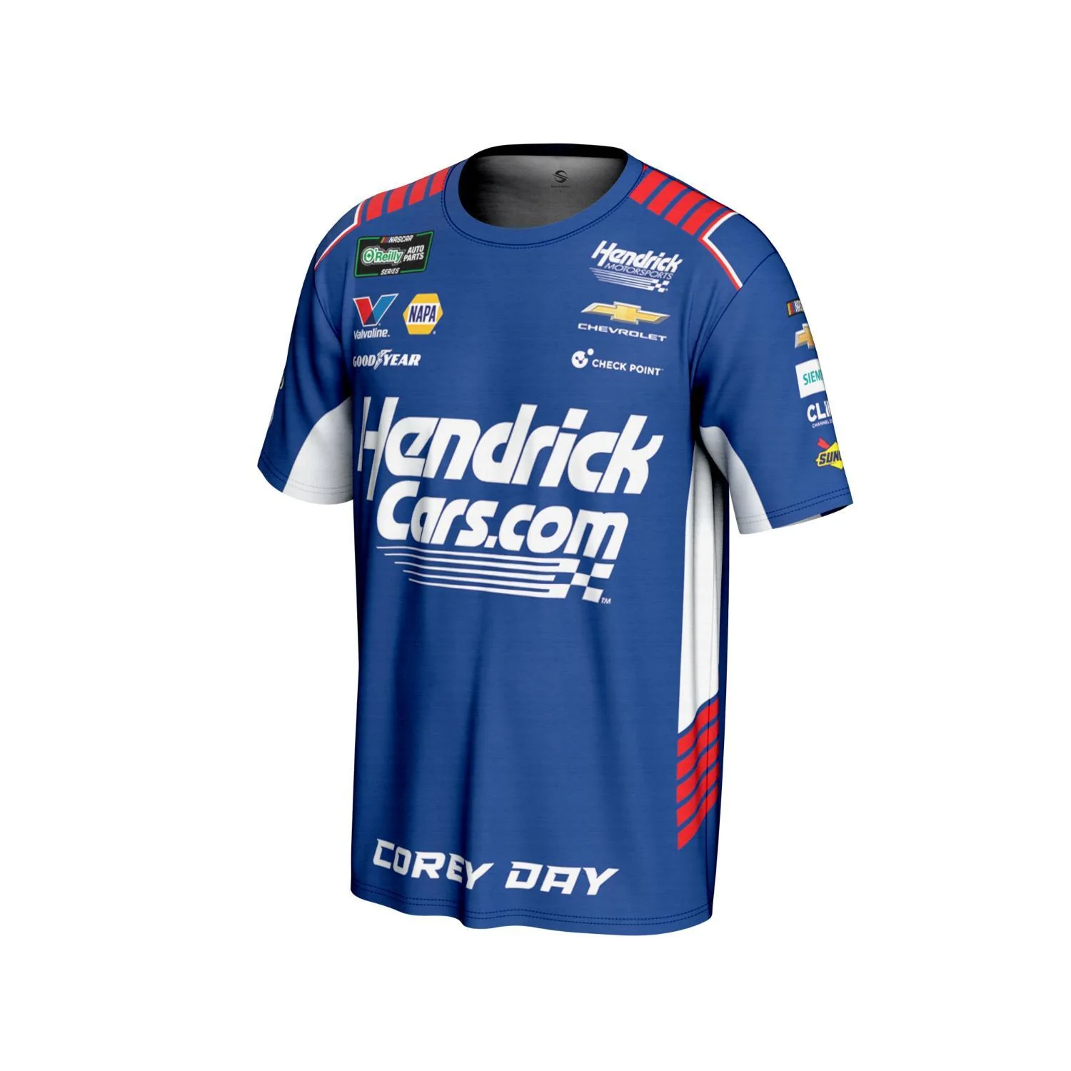 Corey Day #17 HendrickCars.com Sublimated T-shirt - Image 2