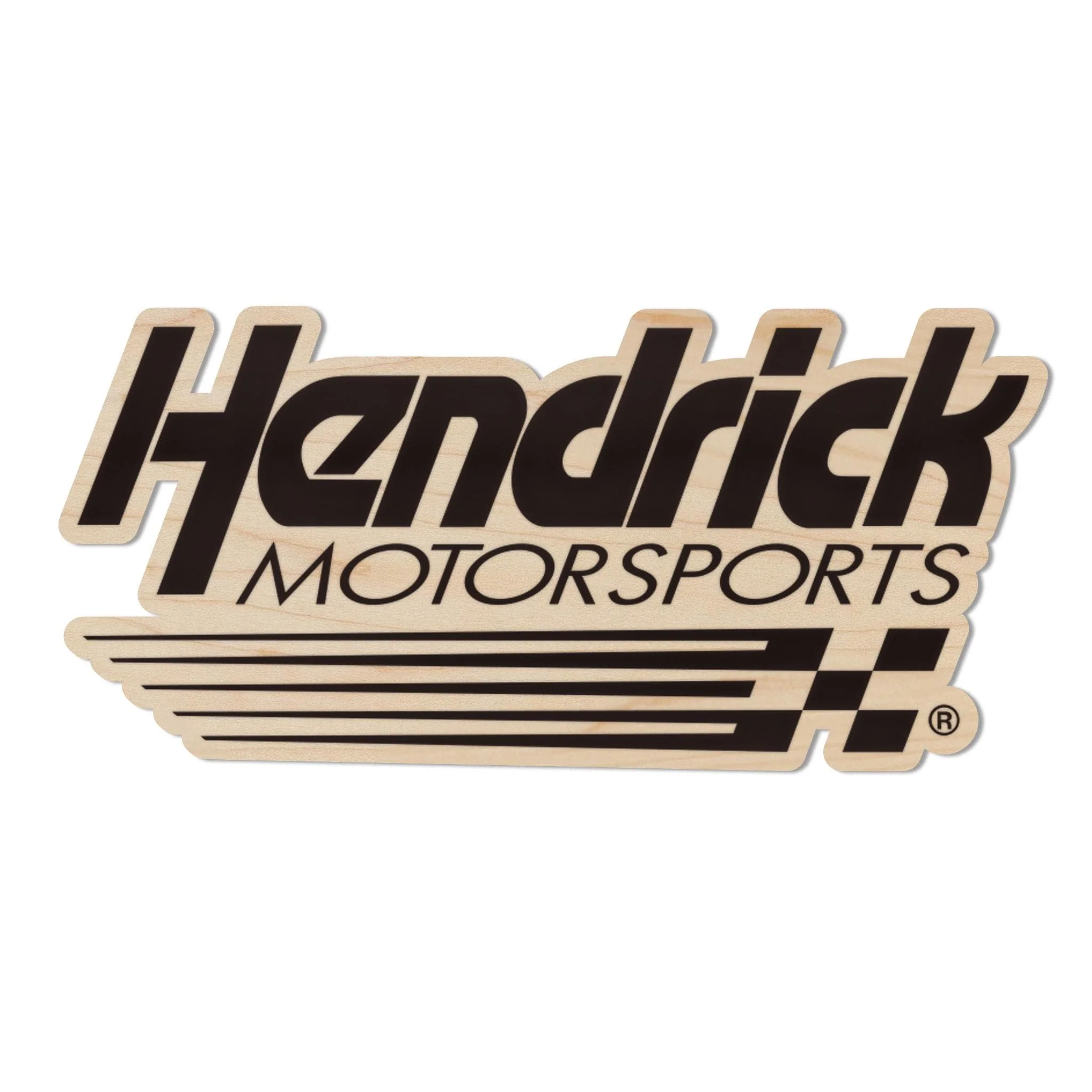 Hendrick Motorsports Logo Wooden Magnet - Image 2