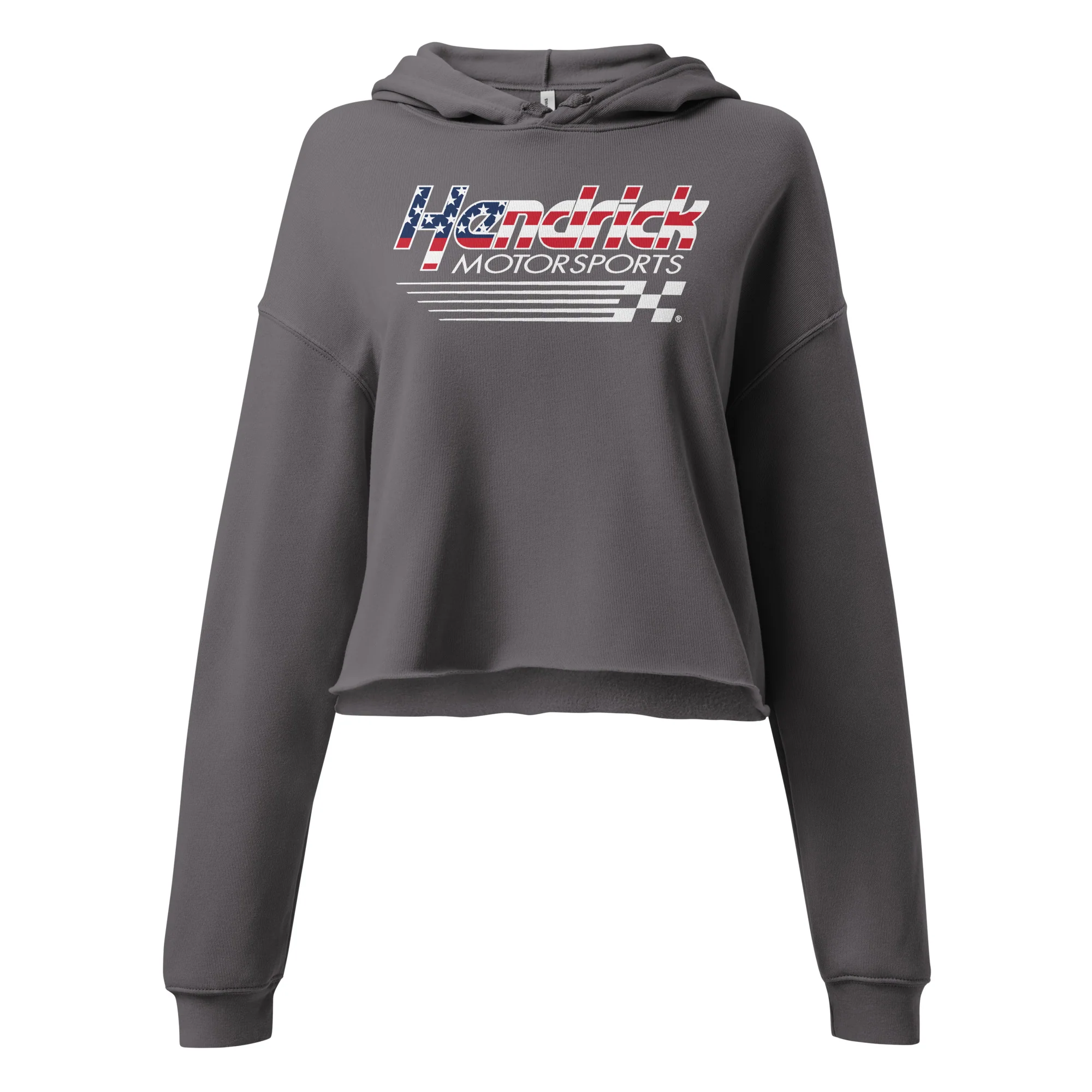 Hendrick Motorsports 2026 Patriotic Logo Women's Cropped Hoodie