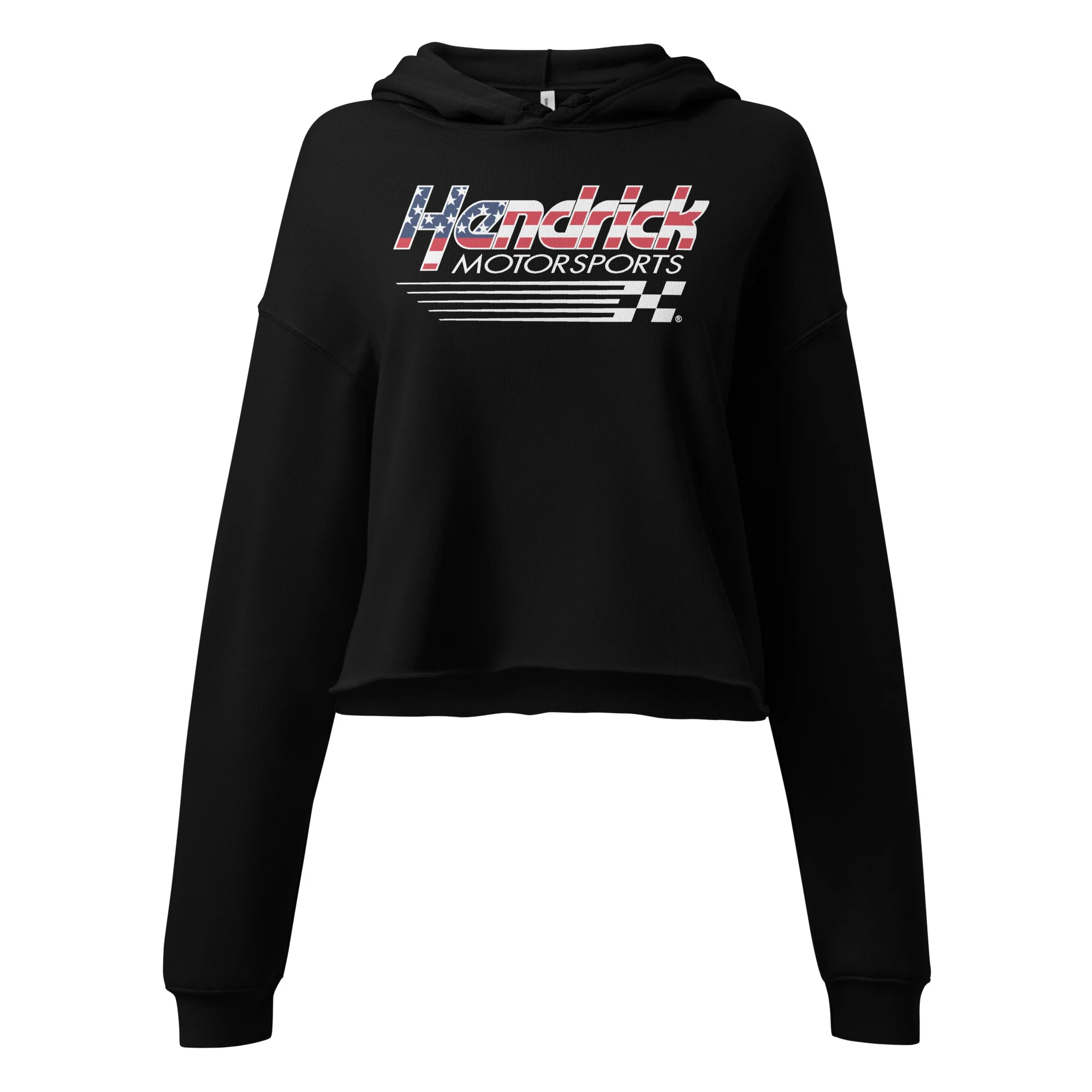 Hendrick Motorsports 2026 Patriotic Logo Women's Cropped Hoodie - Image 2