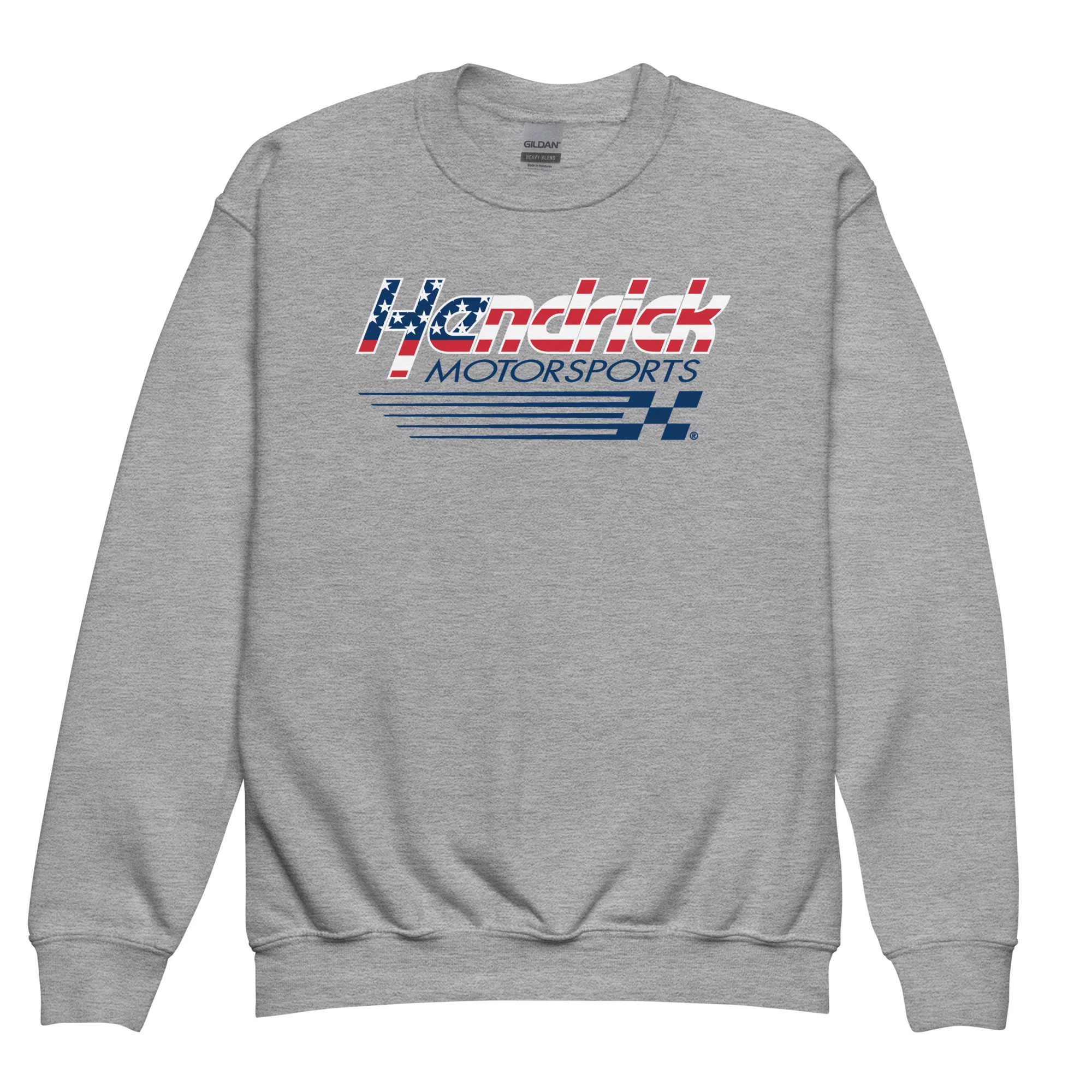 Hendrick Motorsports 2026 Patriotic Logo Youth Crew Fleece - Image 4