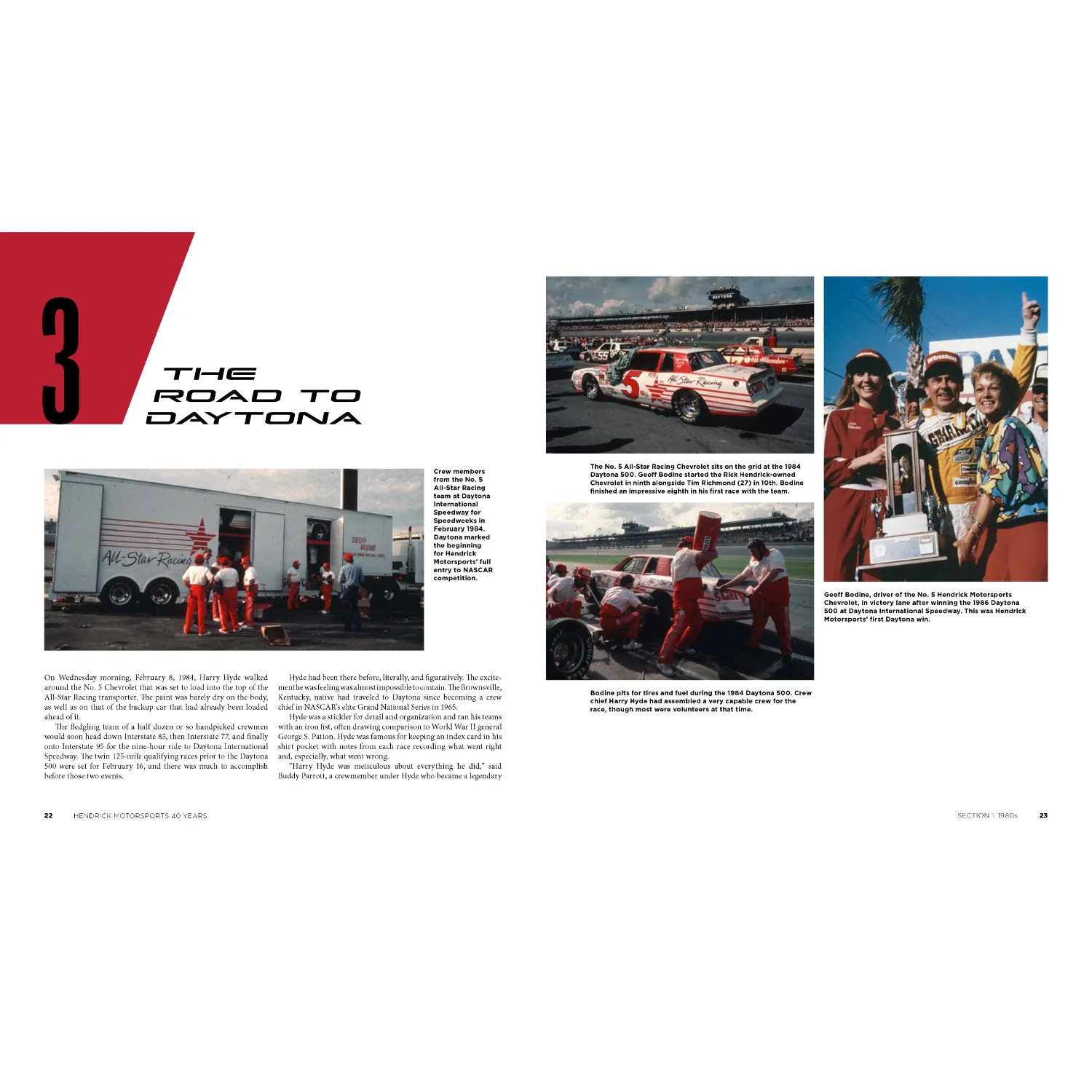 Hendrick Motorsports 40 Years Hardcover Book by Ben White - Image 4