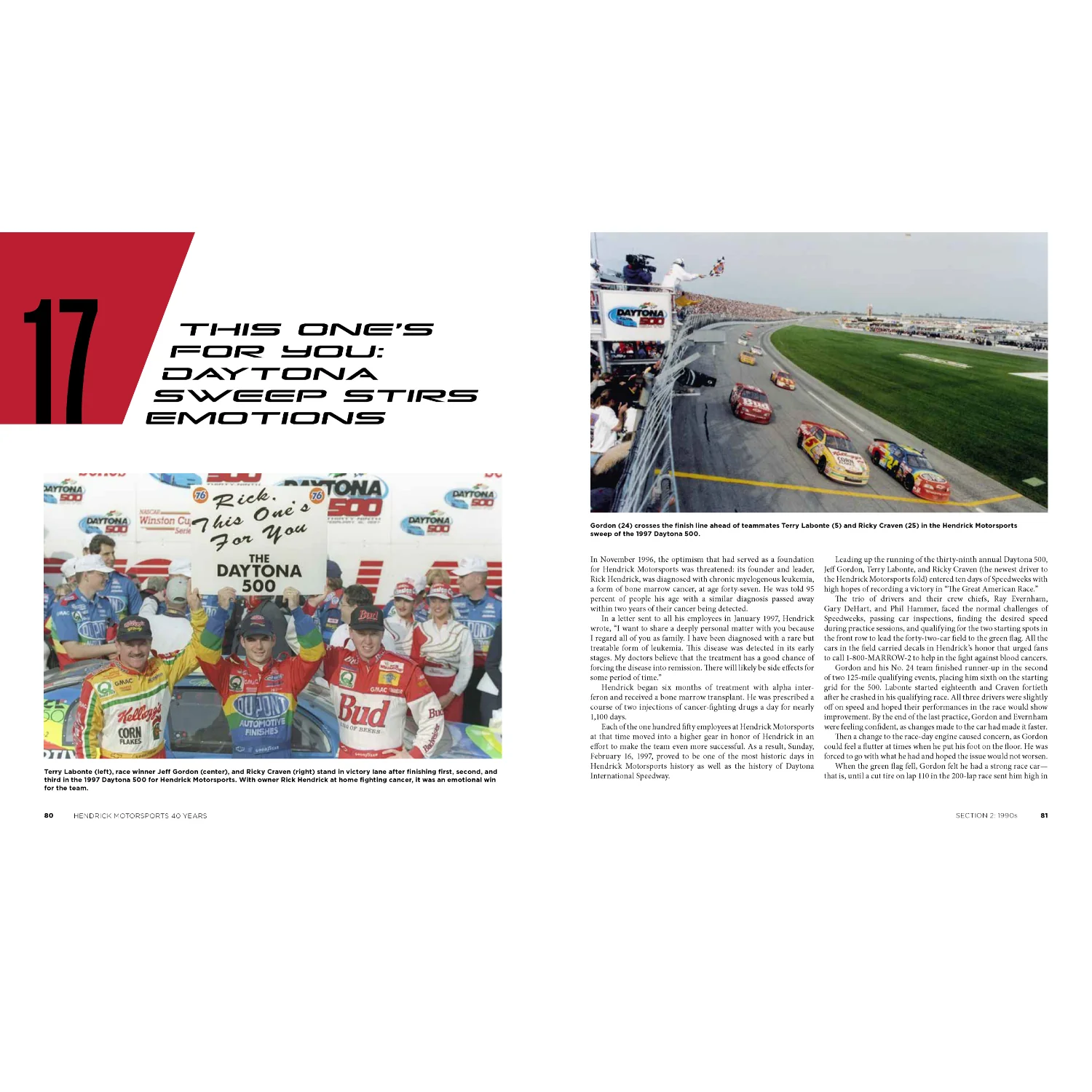 Hendrick Motorsports 40 Years Hardcover Book by Ben White - Image 6