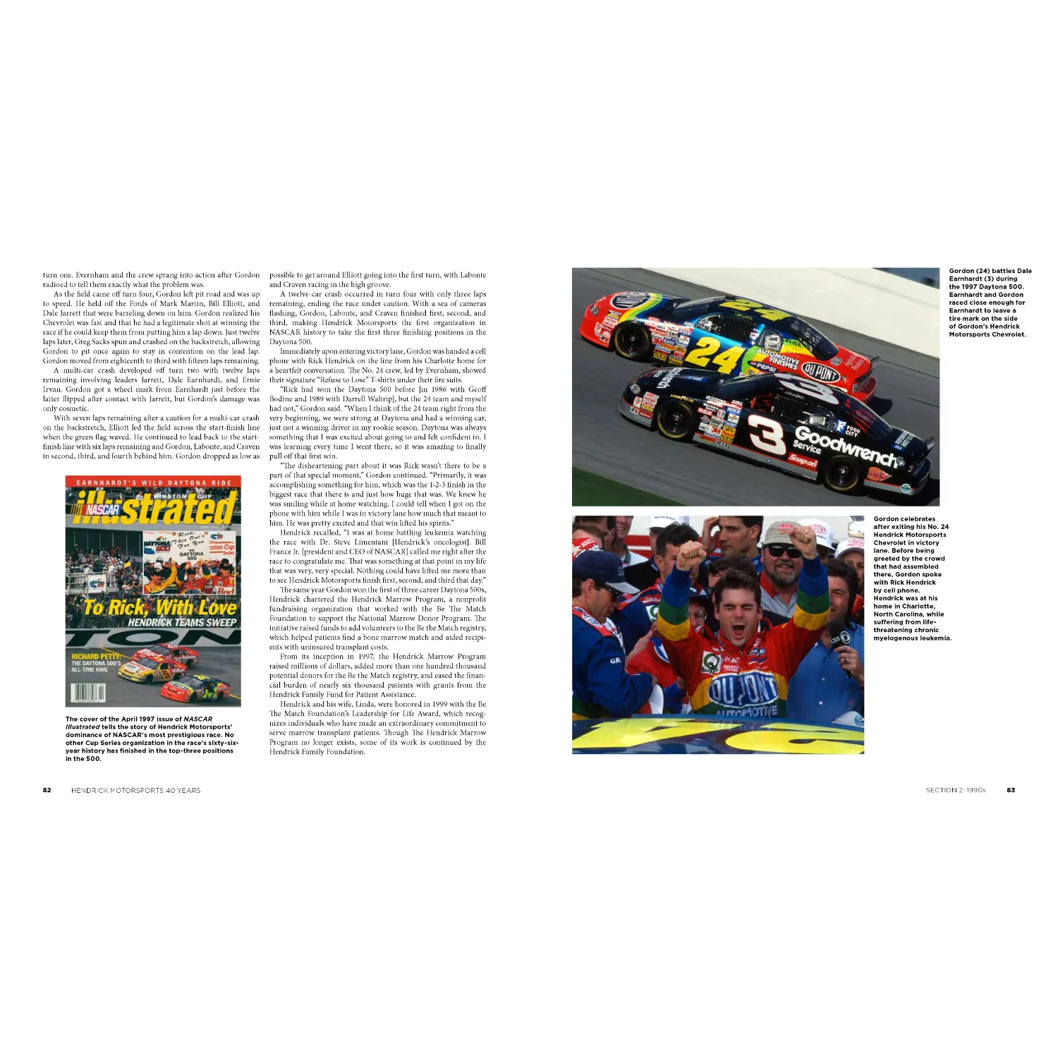 Hendrick Motorsports 40 Years Hardcover Book by Ben White - Image 7