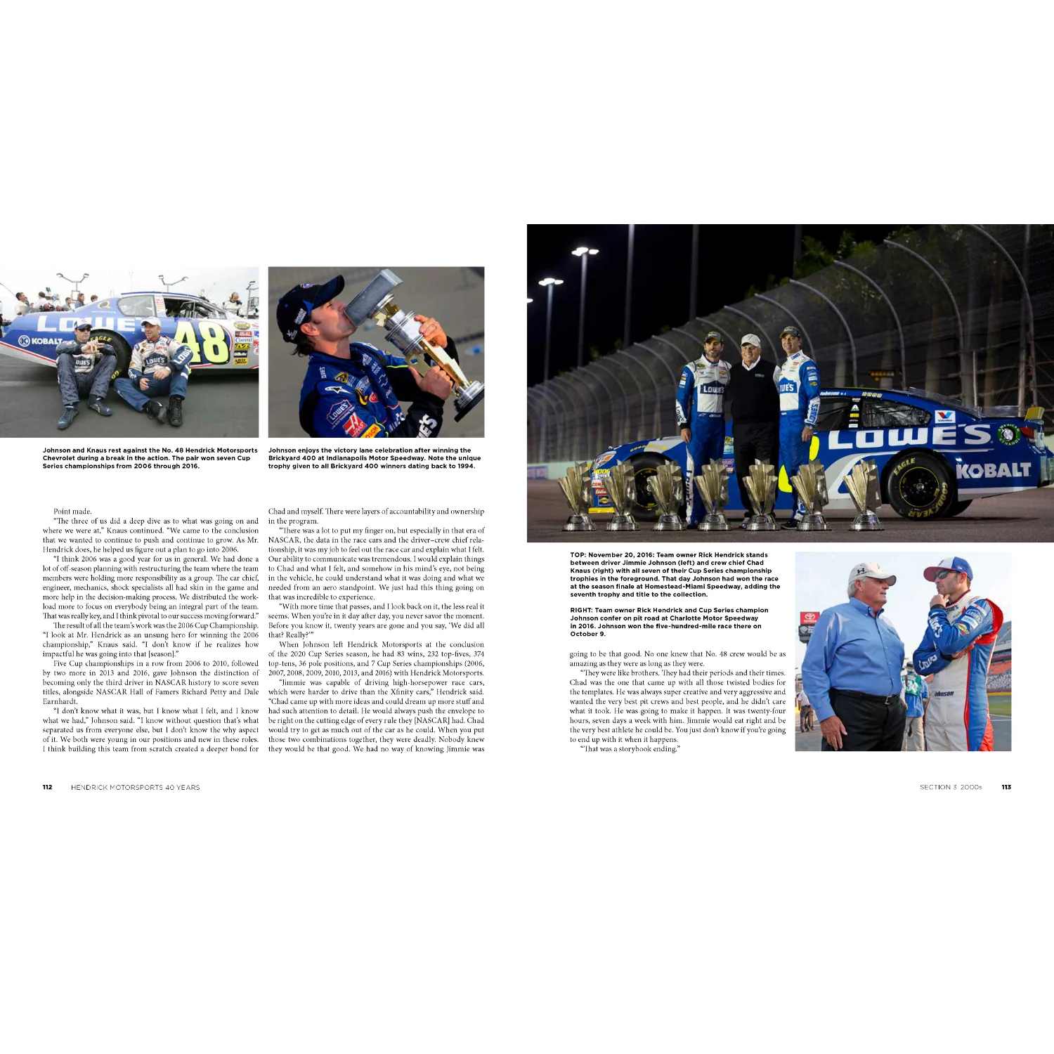 Hendrick Motorsports 40 Years Hardcover Book by Ben White - Image 8